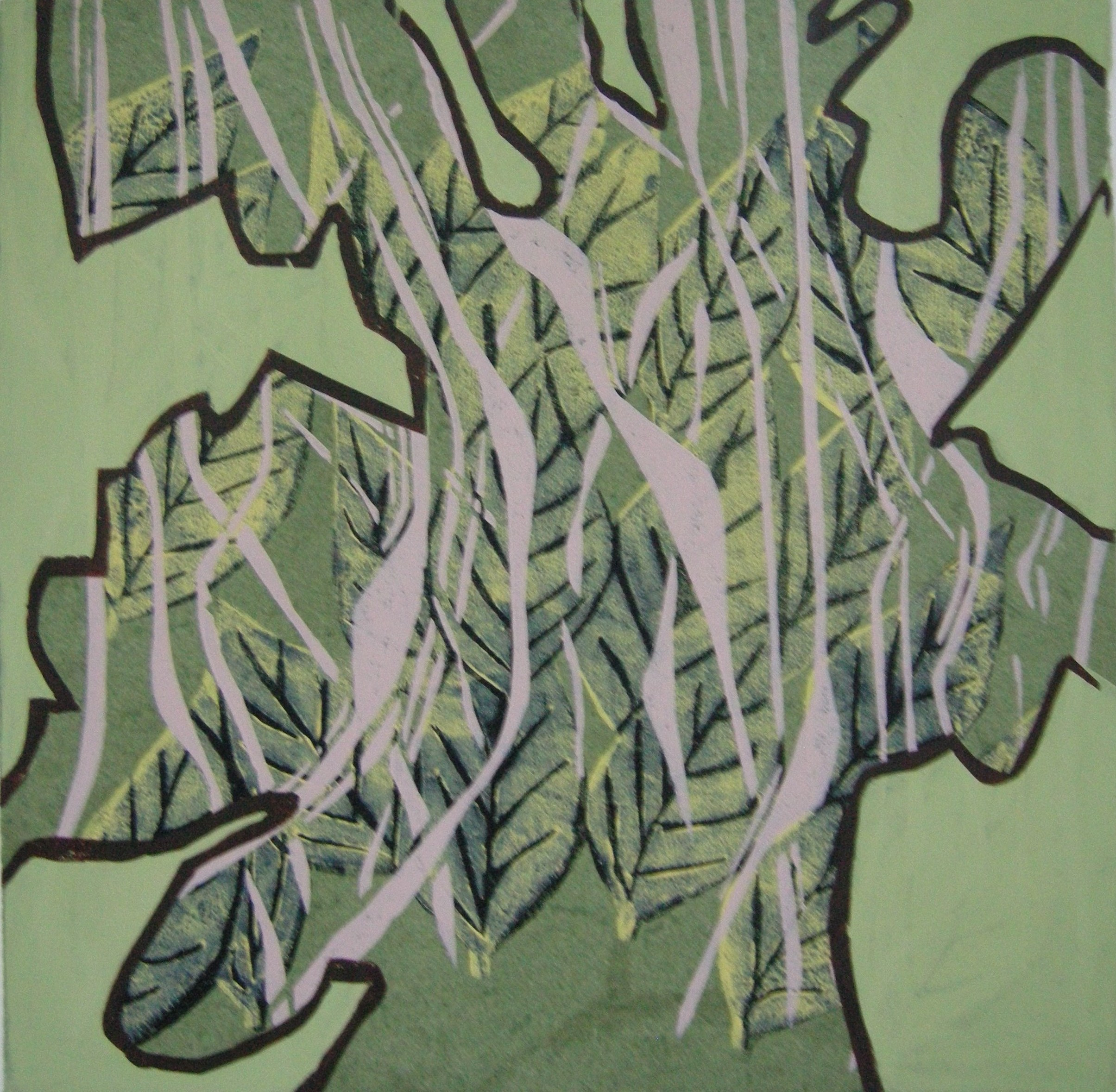 Dschungel 2014 - 40x40