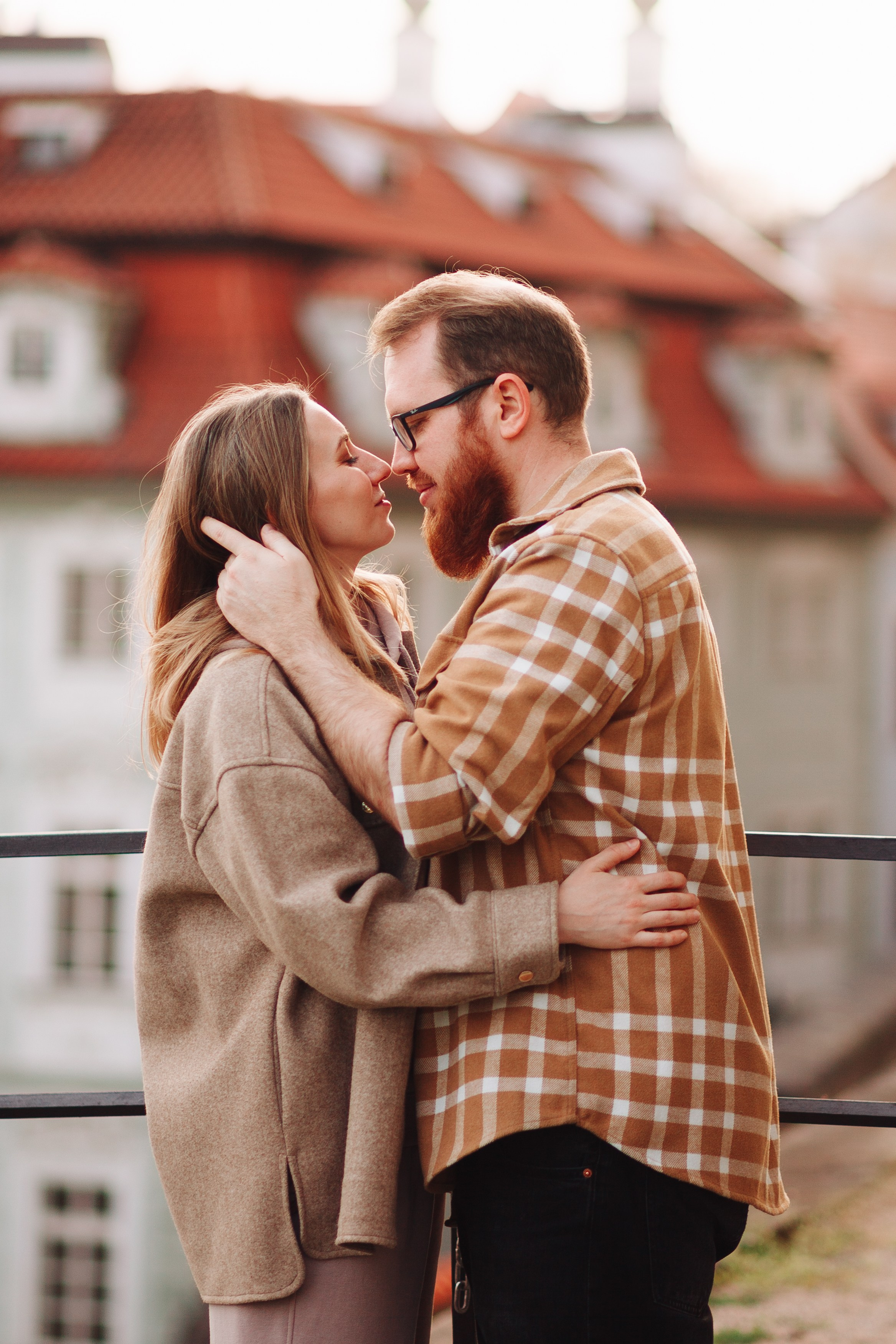 Irina & Boris. Photographer in Prague for tourists