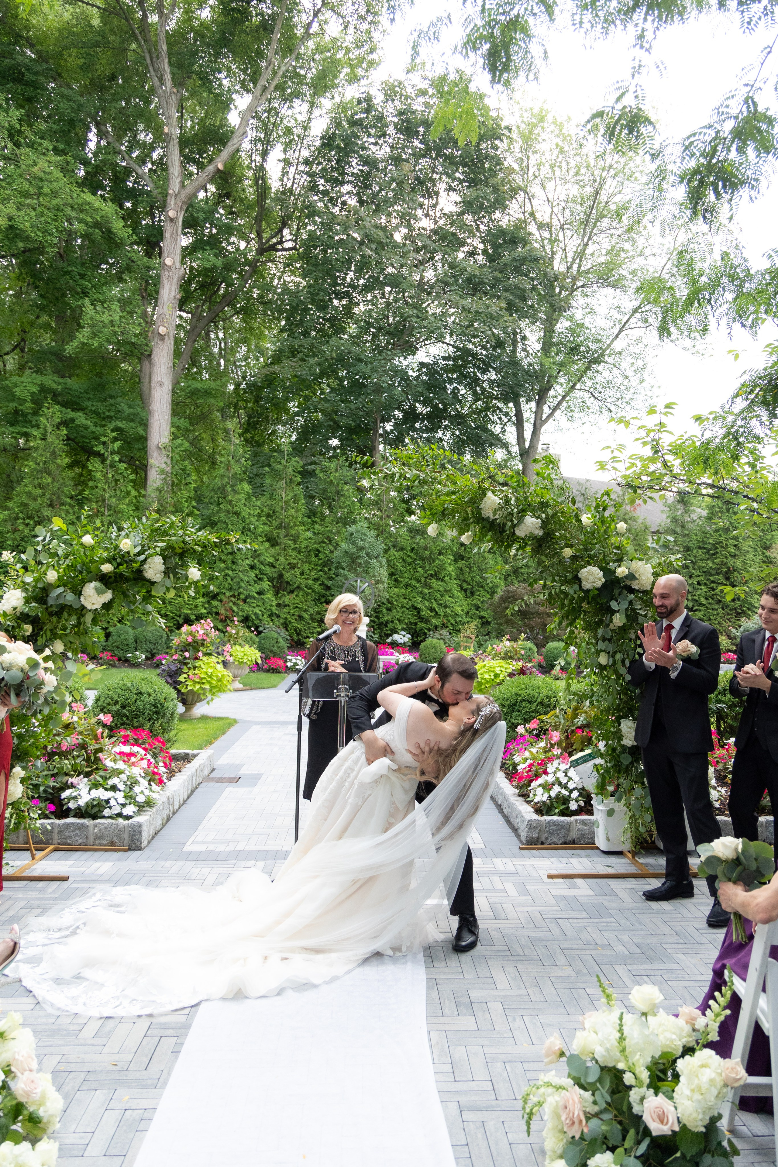 Erica & Vincent, The Estate at Florentine Garden, NJ. Wedding Photo & Video