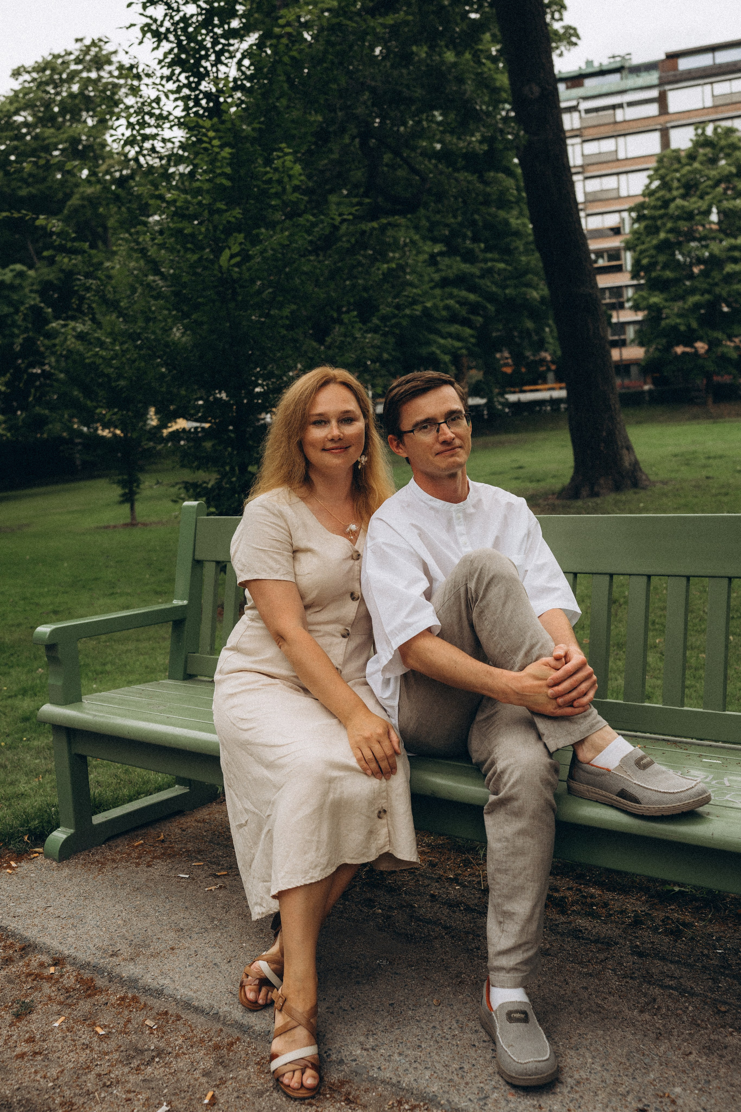 Kaivopuisto. Wedding and potrait photographer in Helsinki Vickan O