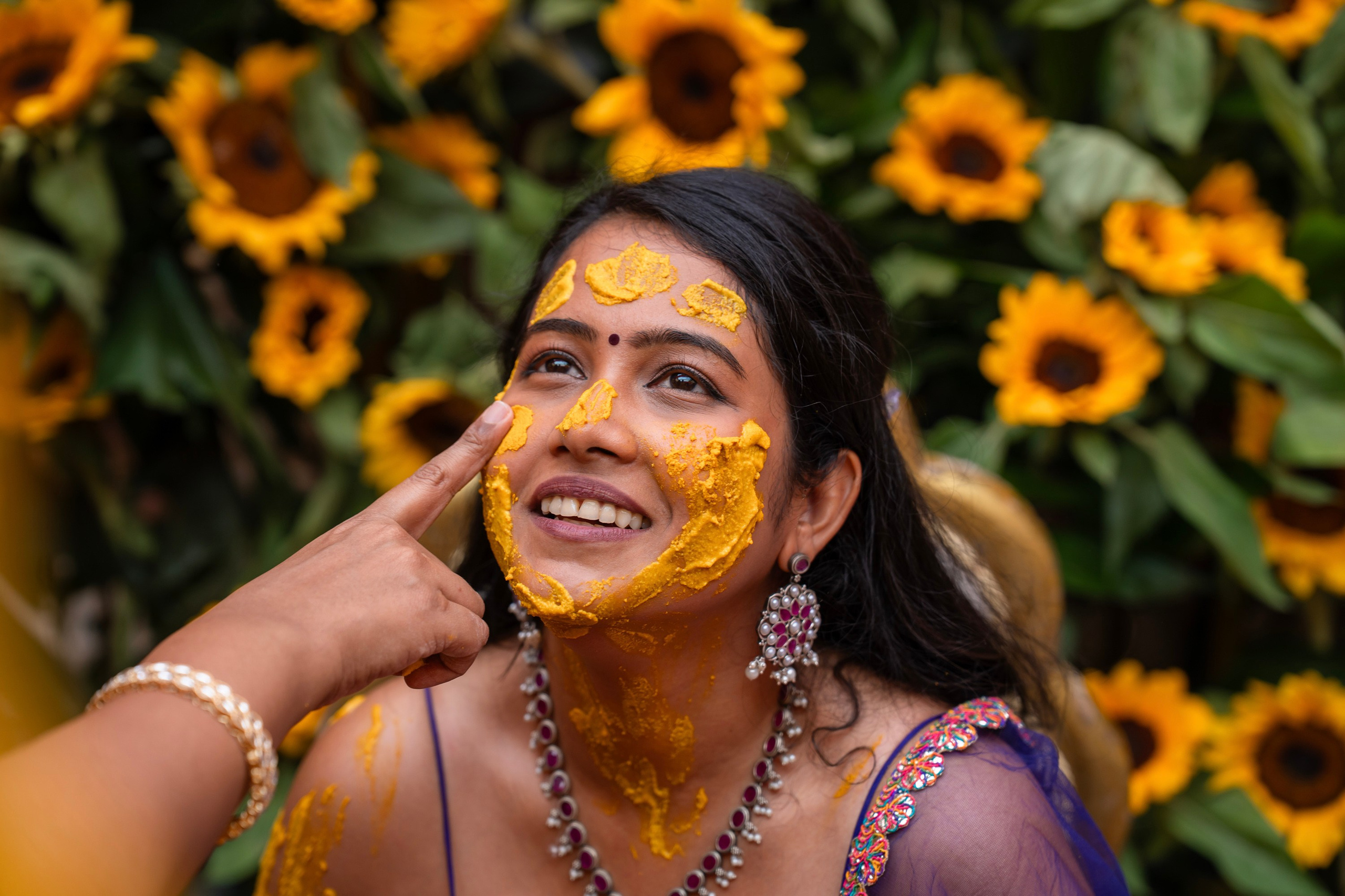 Samyuktha & Manoj, Tamil and Telugu Wedding at Angana Courtyard, Bangalore | Truly Yours