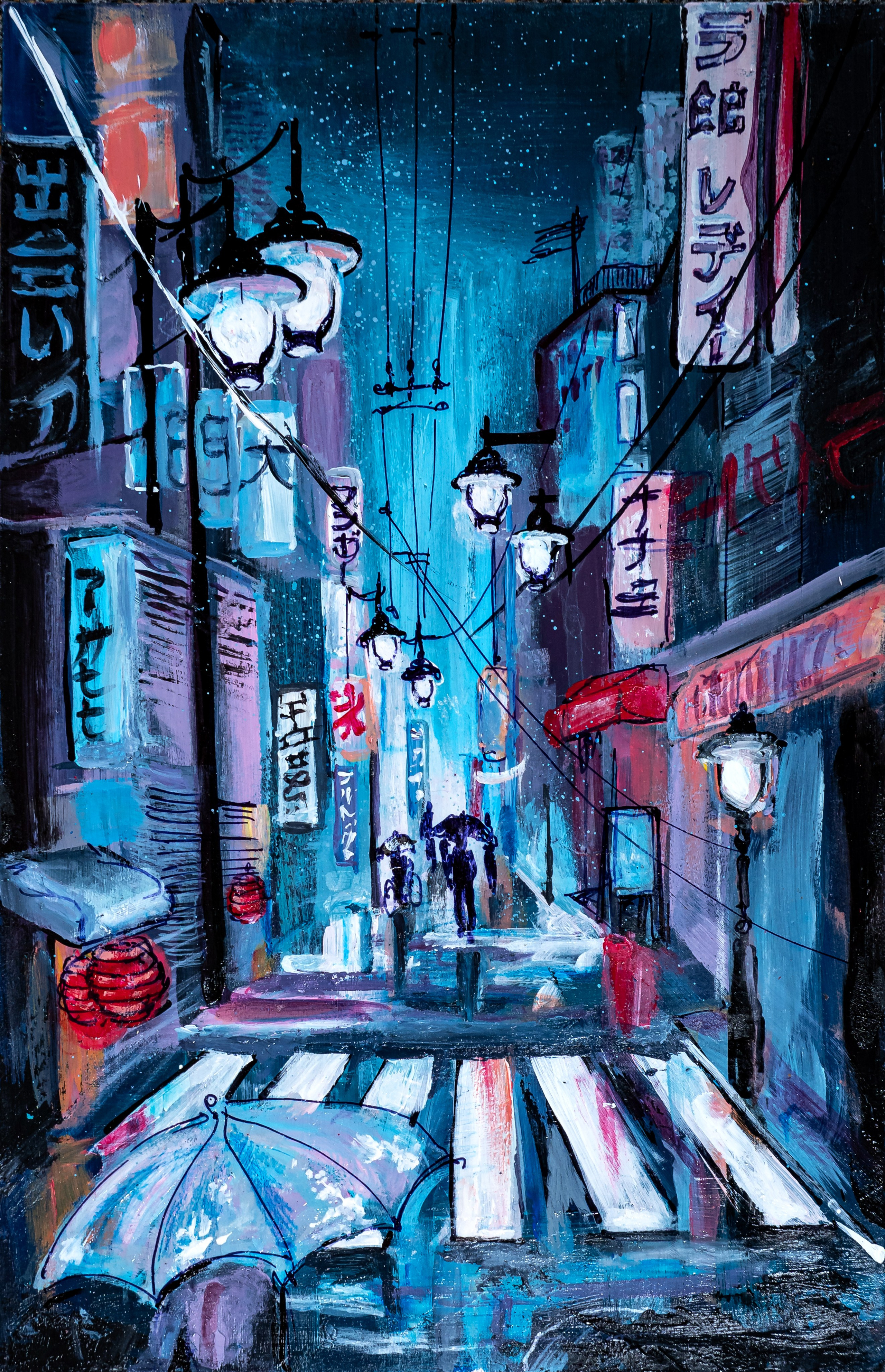 Urban views. Angelina Sorokopud. Artist in Strasbourg