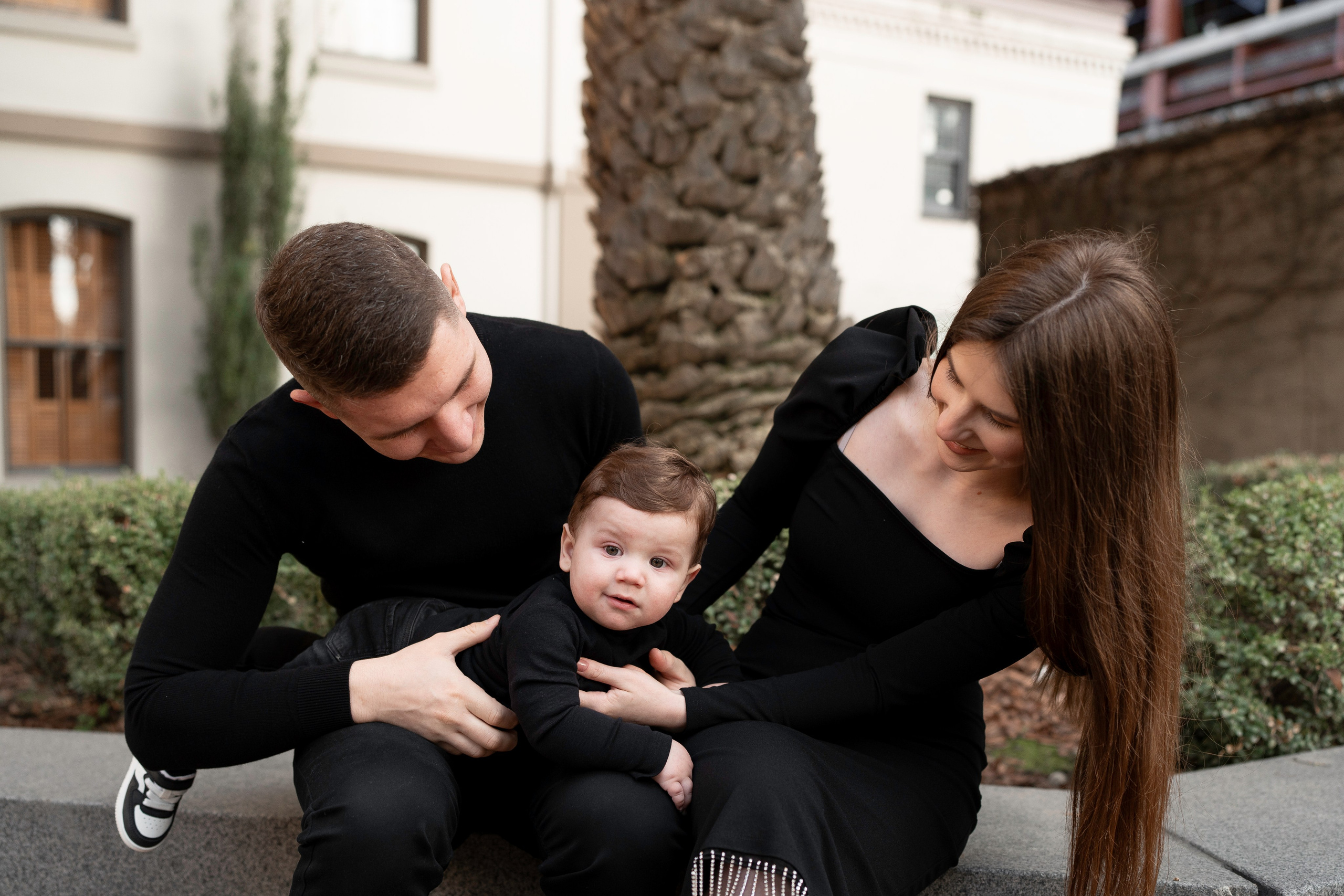 Artem, Nadia & Elisha. Family photographer in Sacramento | Sofia Pavenko