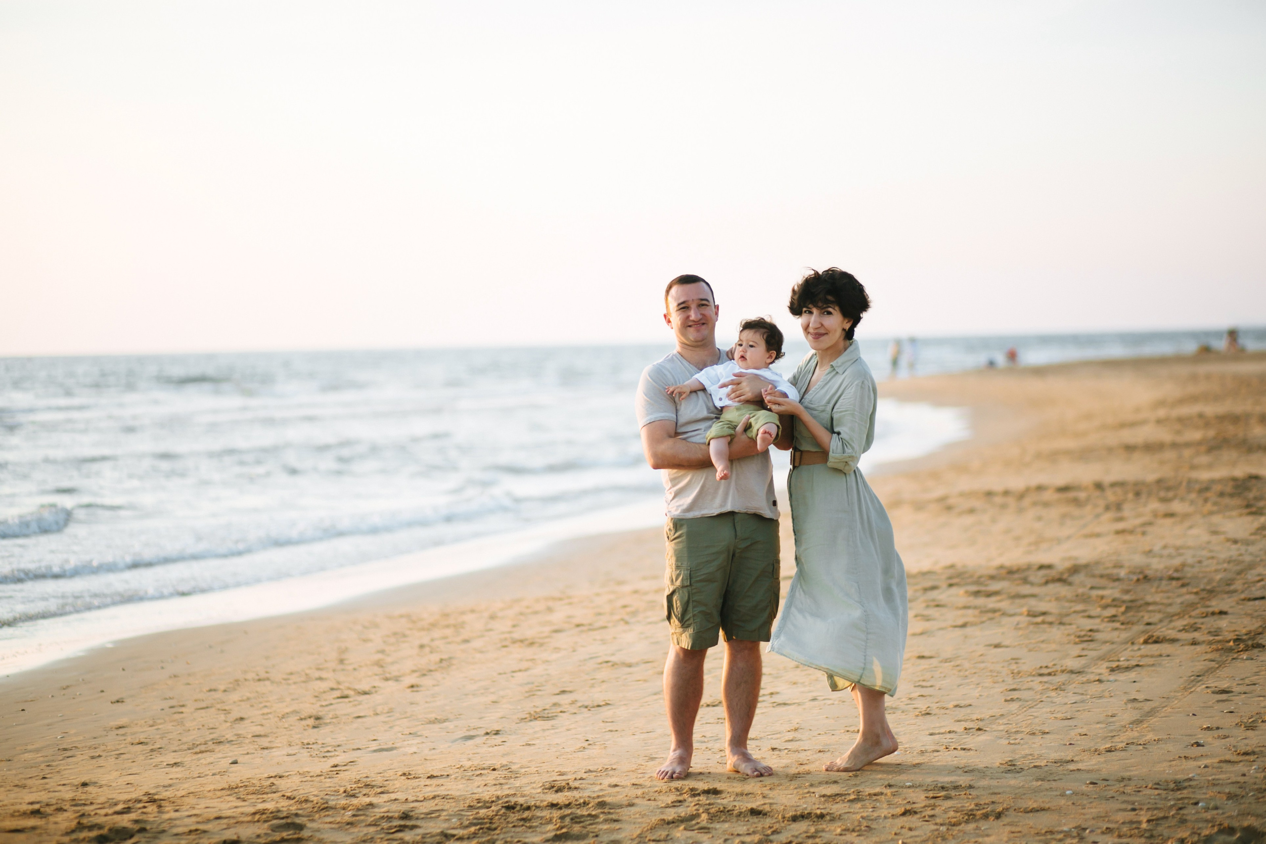 Studentim beach / Eithan 9 month. Family photographer in Israel