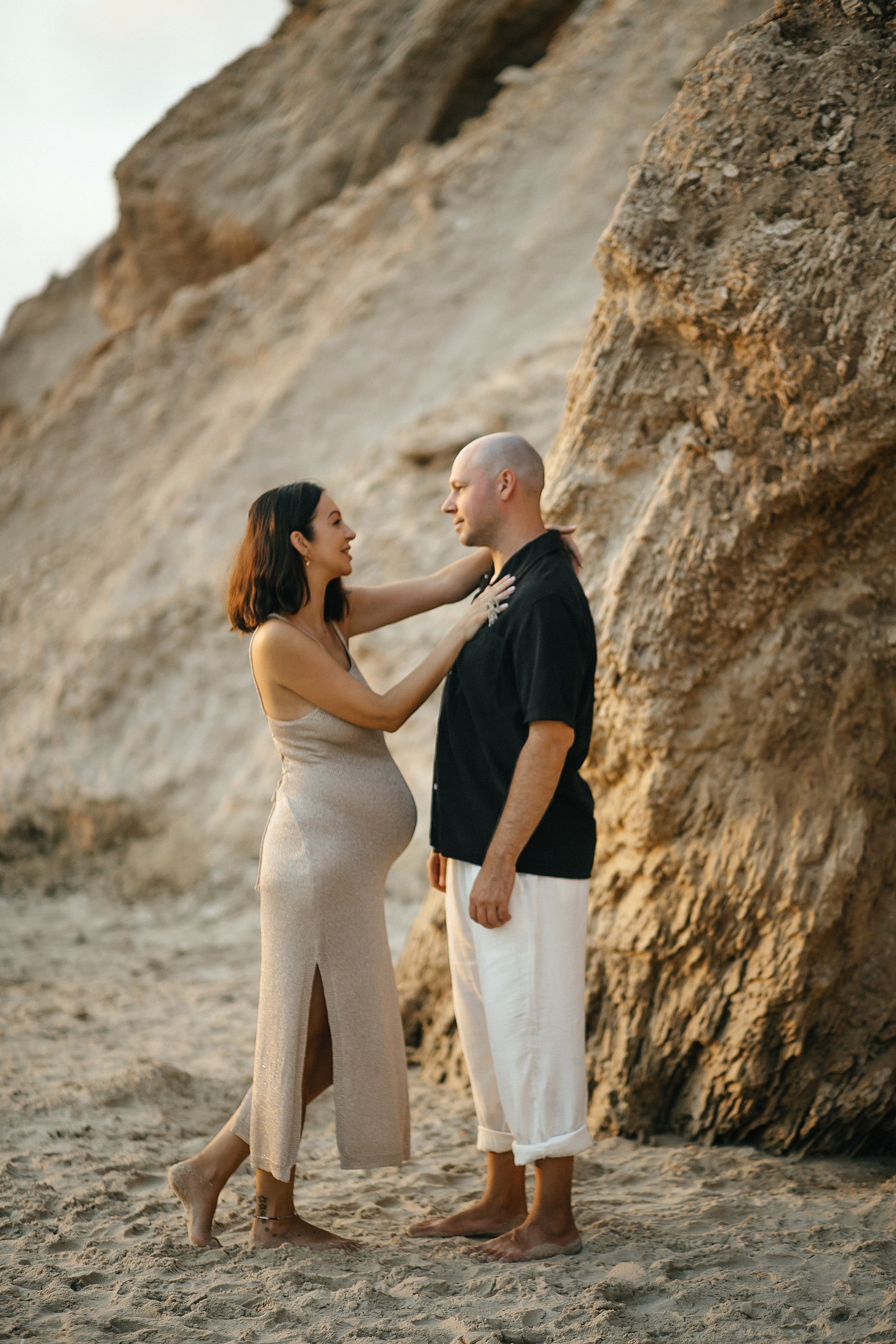 Katya & Fil Givat Olga. Family photographer in Israel