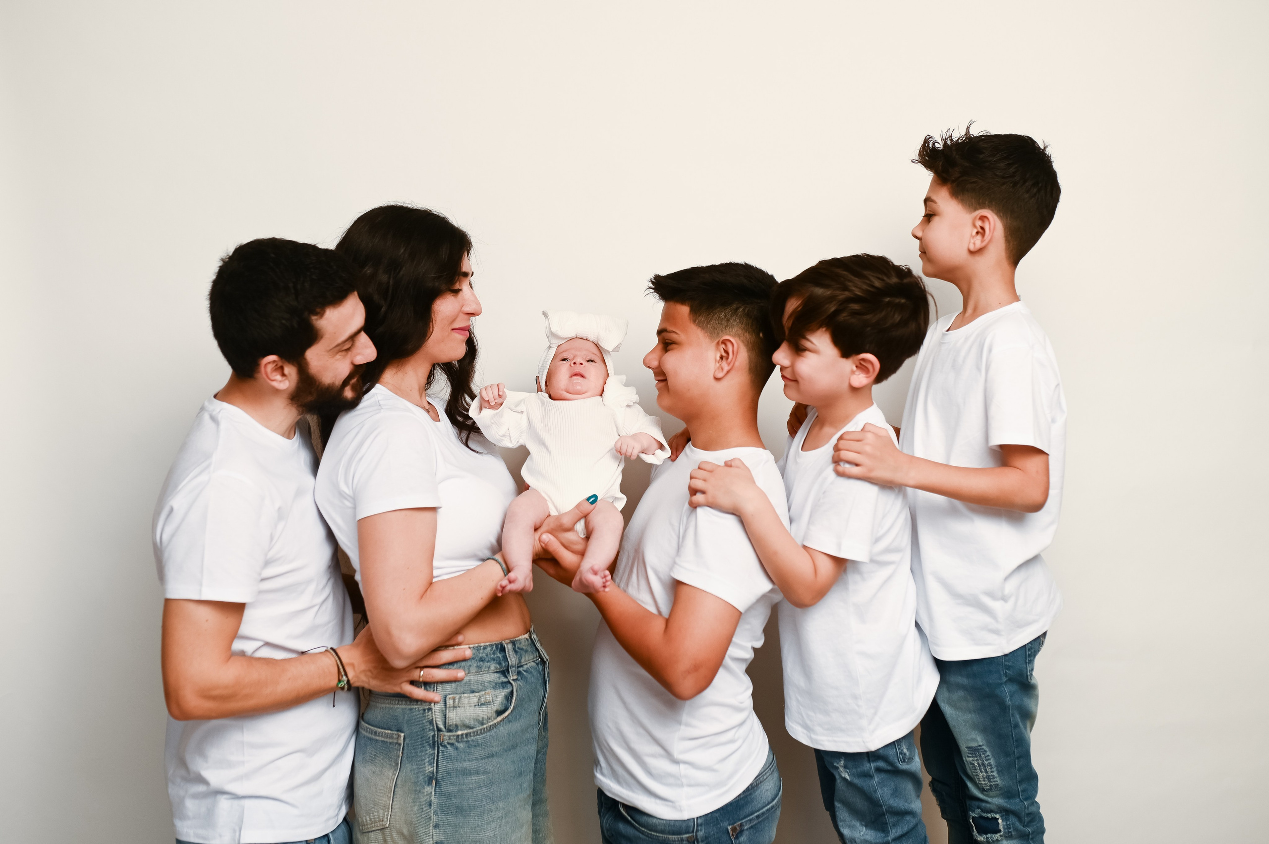 Studio Family Photoshoot. WELCOME