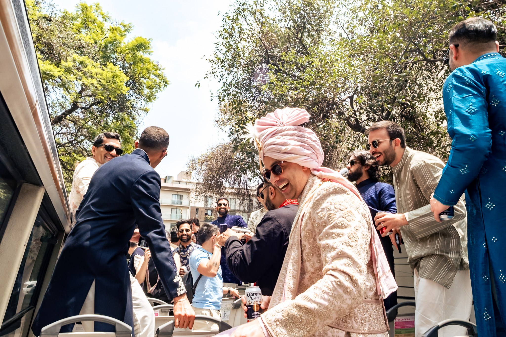 Aagya & Kishore. Wedding and family photographer in Mexico City