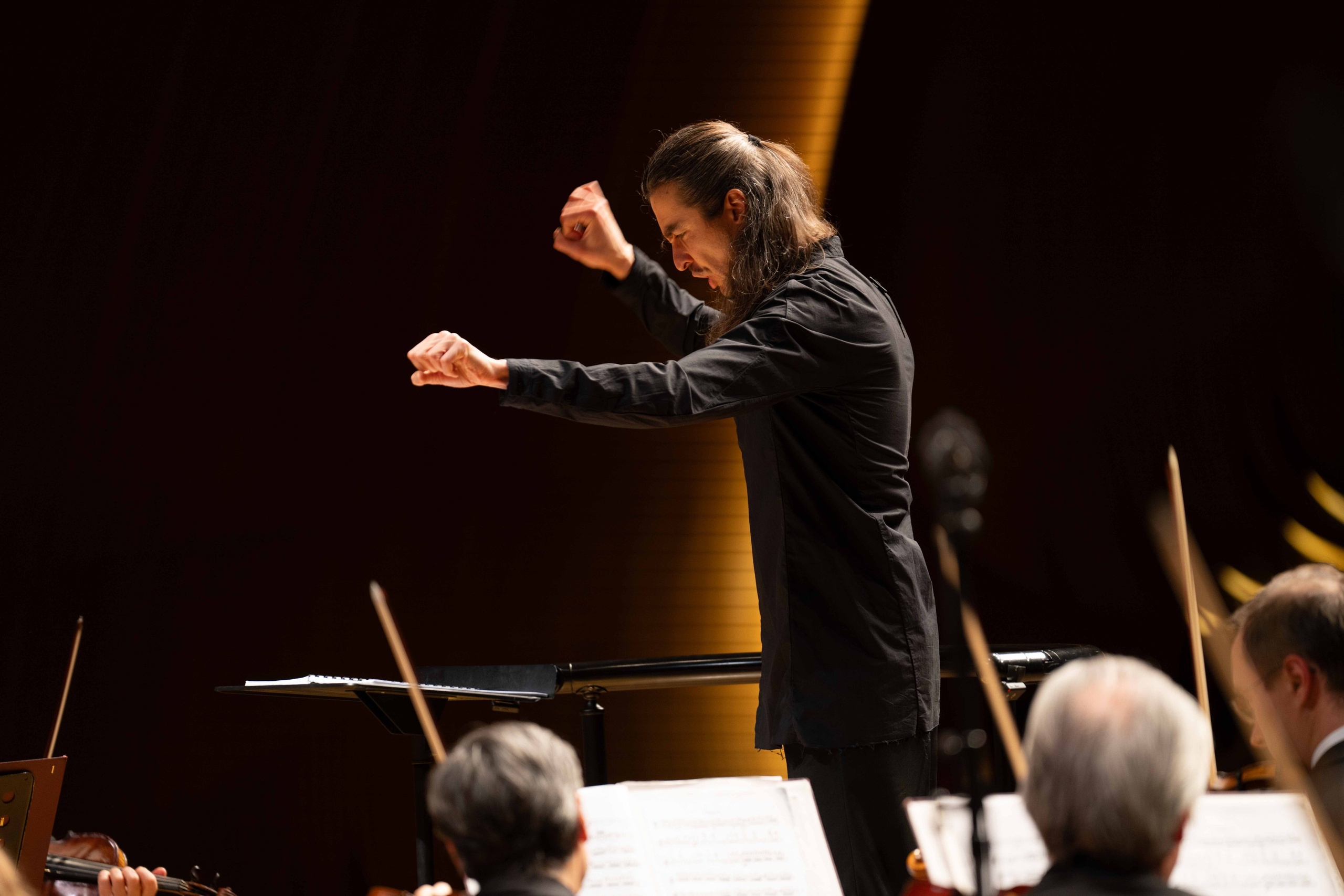 The Tchaikovsky Academic Grand Symphony Orchestra in Baku. Wedding&Event photographer Ismail Rzayev in Baku