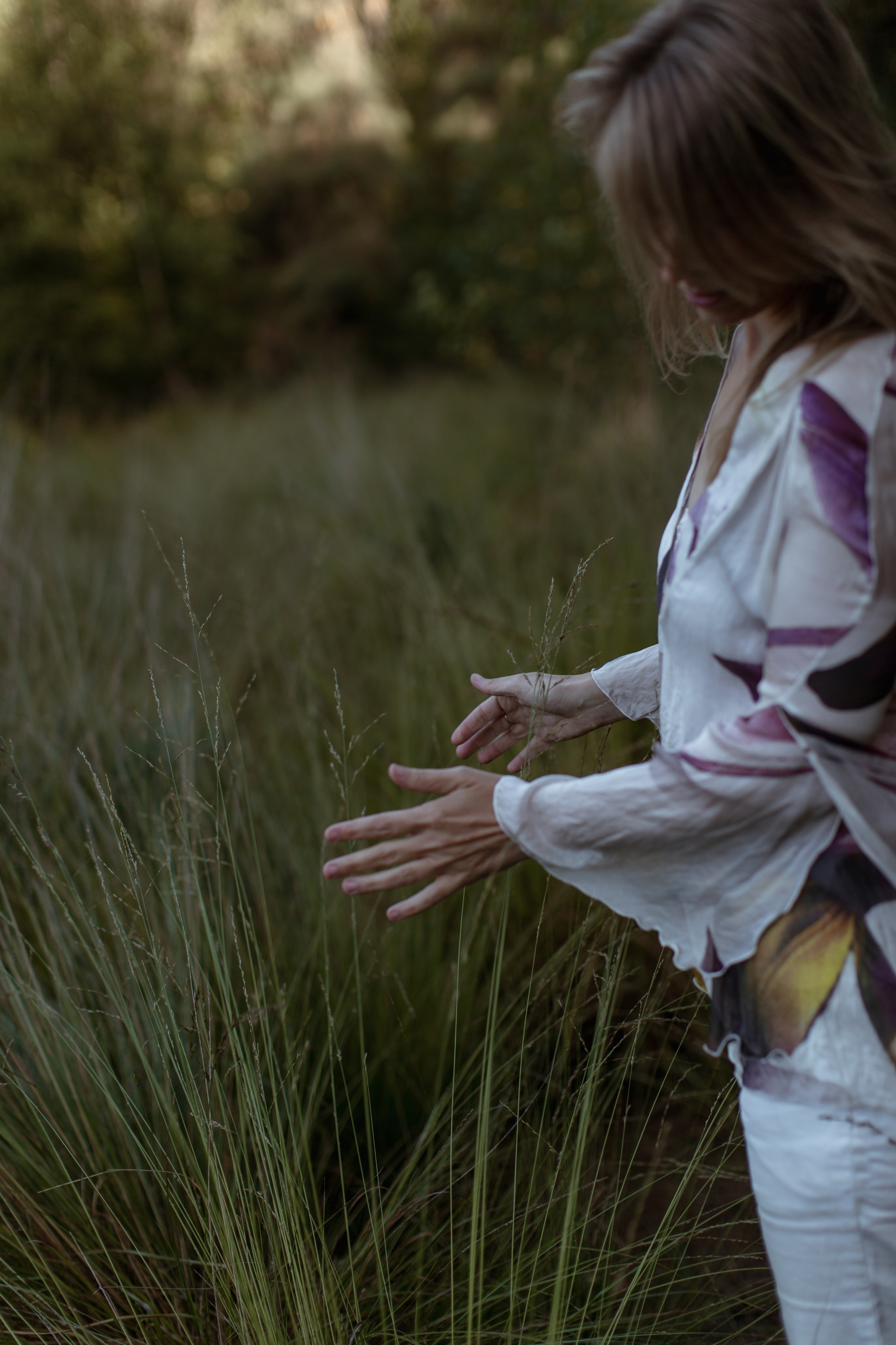 Paula. Walk in Strabrechtse Heide. True self