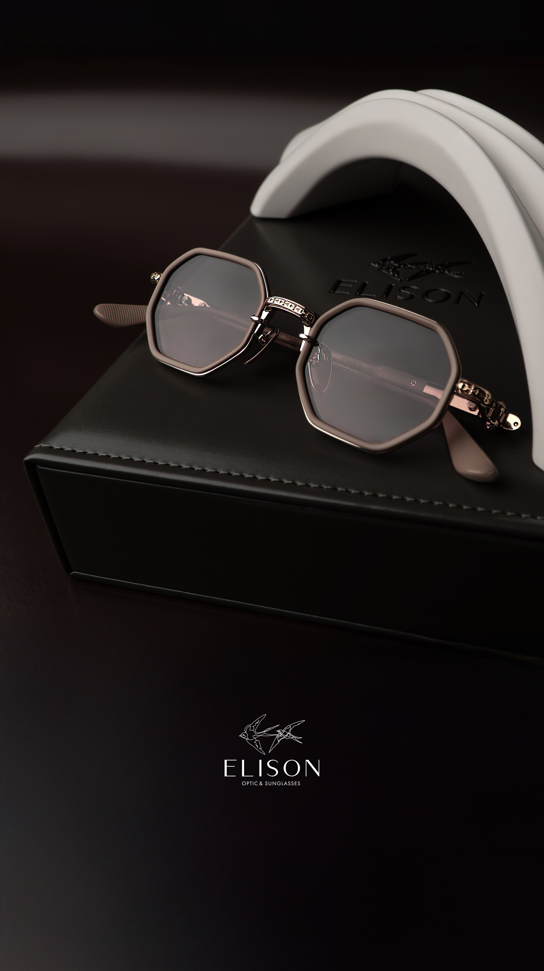 Fashion glasses. Ellstudio film production