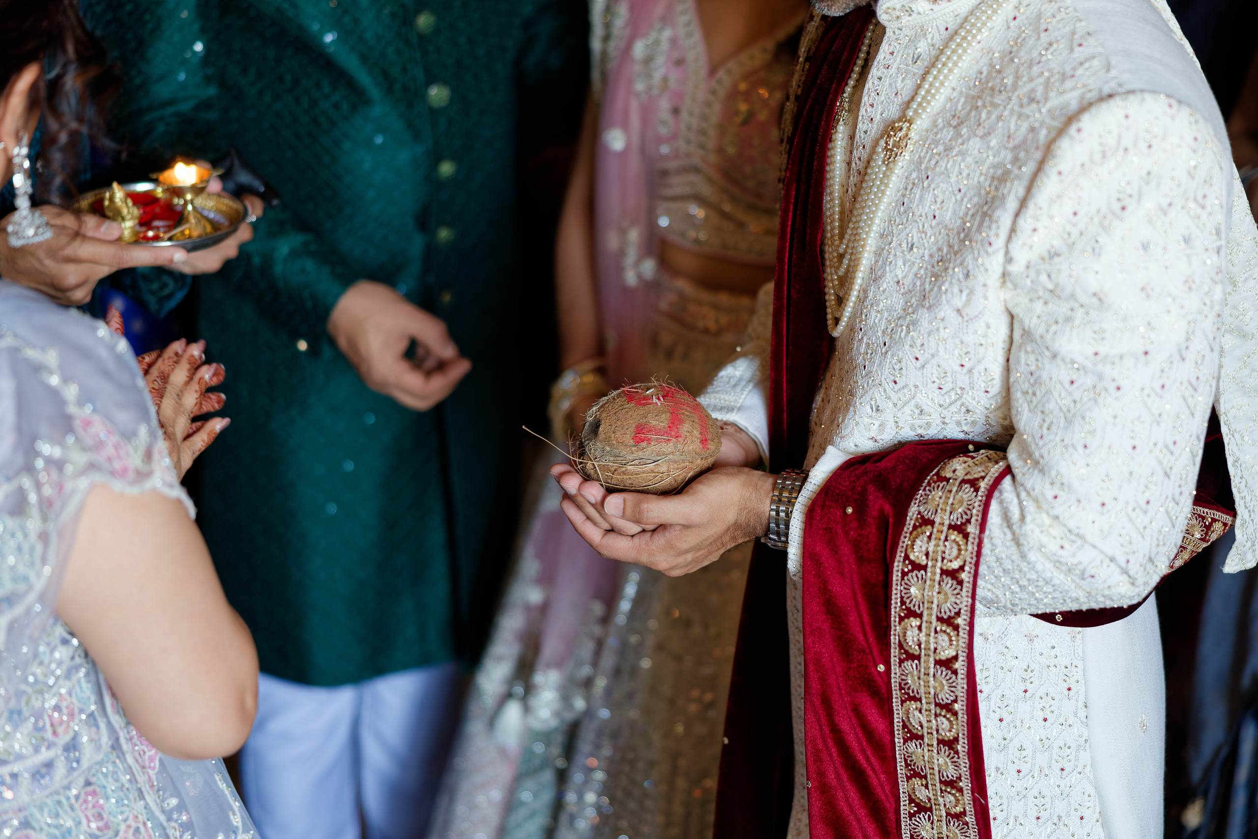 Indian wedding at Gran Villa Rosa, Barcelona
