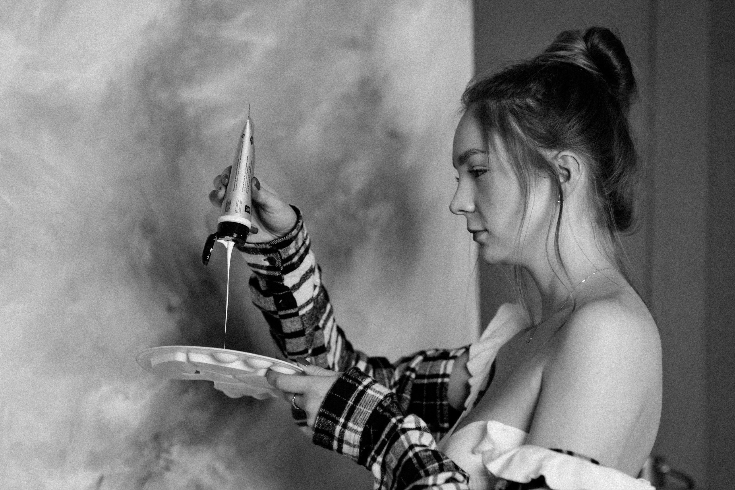 Алеся-фотосессия для художника. Фотограф Анна Кучерявая | Свадьбы и мероприятия в Дубае