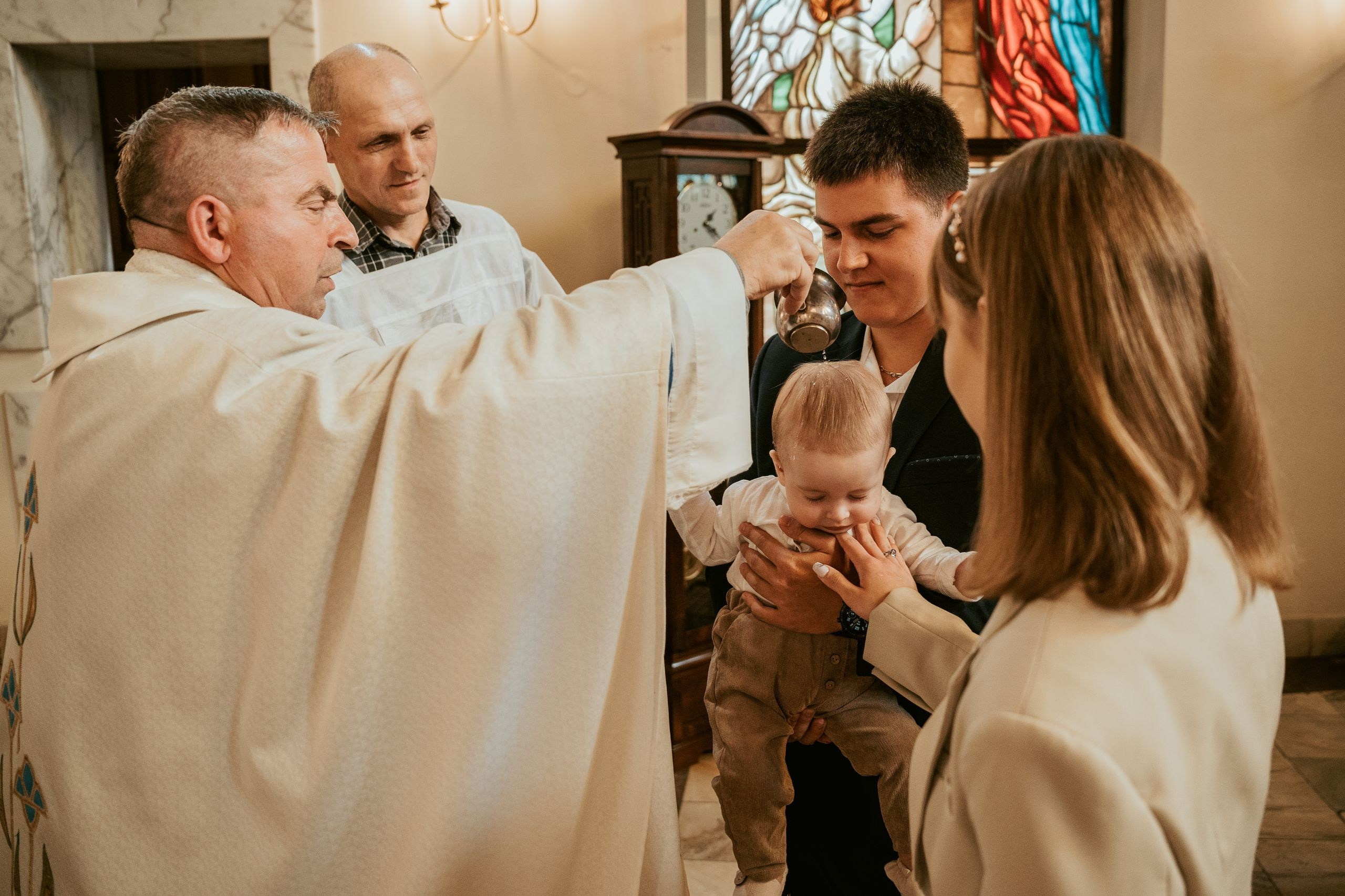 Chrzest Święty Leona. Michał Kaźmierczyk - Fotograf