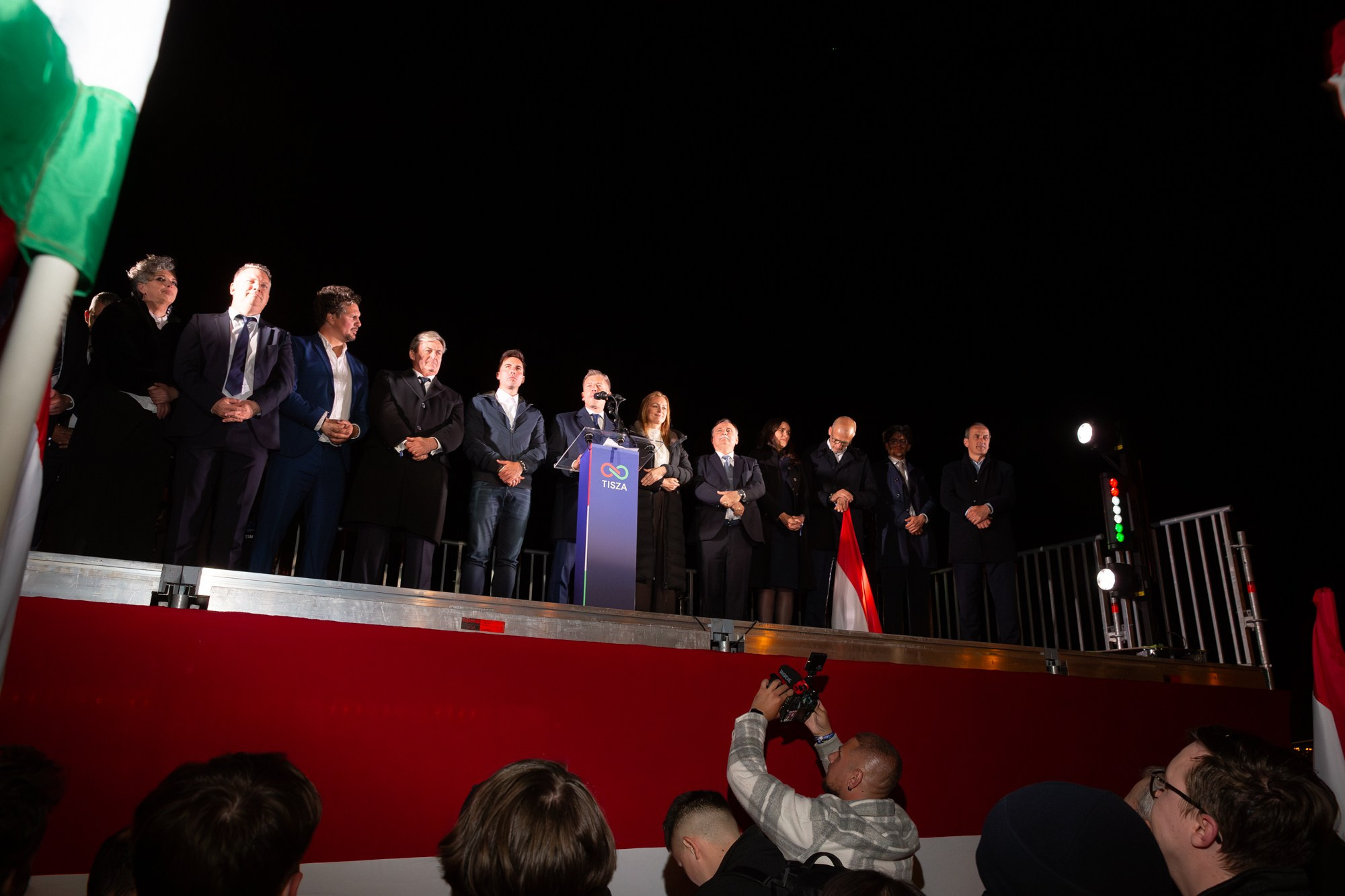 TISZA Victory Night, Hungary 2026. Photographer in Budapest  — Yura Knyazev