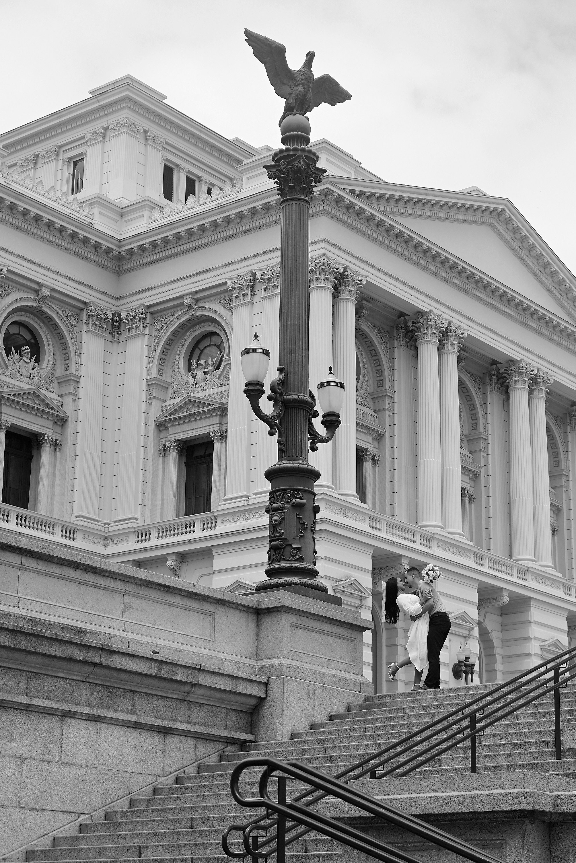 Evelyn & Leandro, Museu do Ipiranga, SP. Produtora Bride