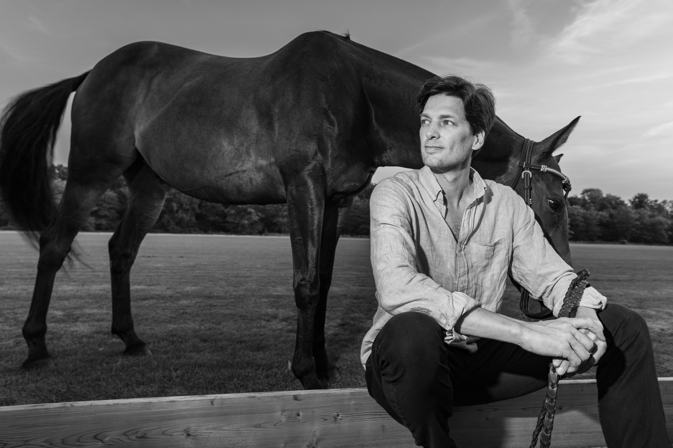 Photo shoot with horses