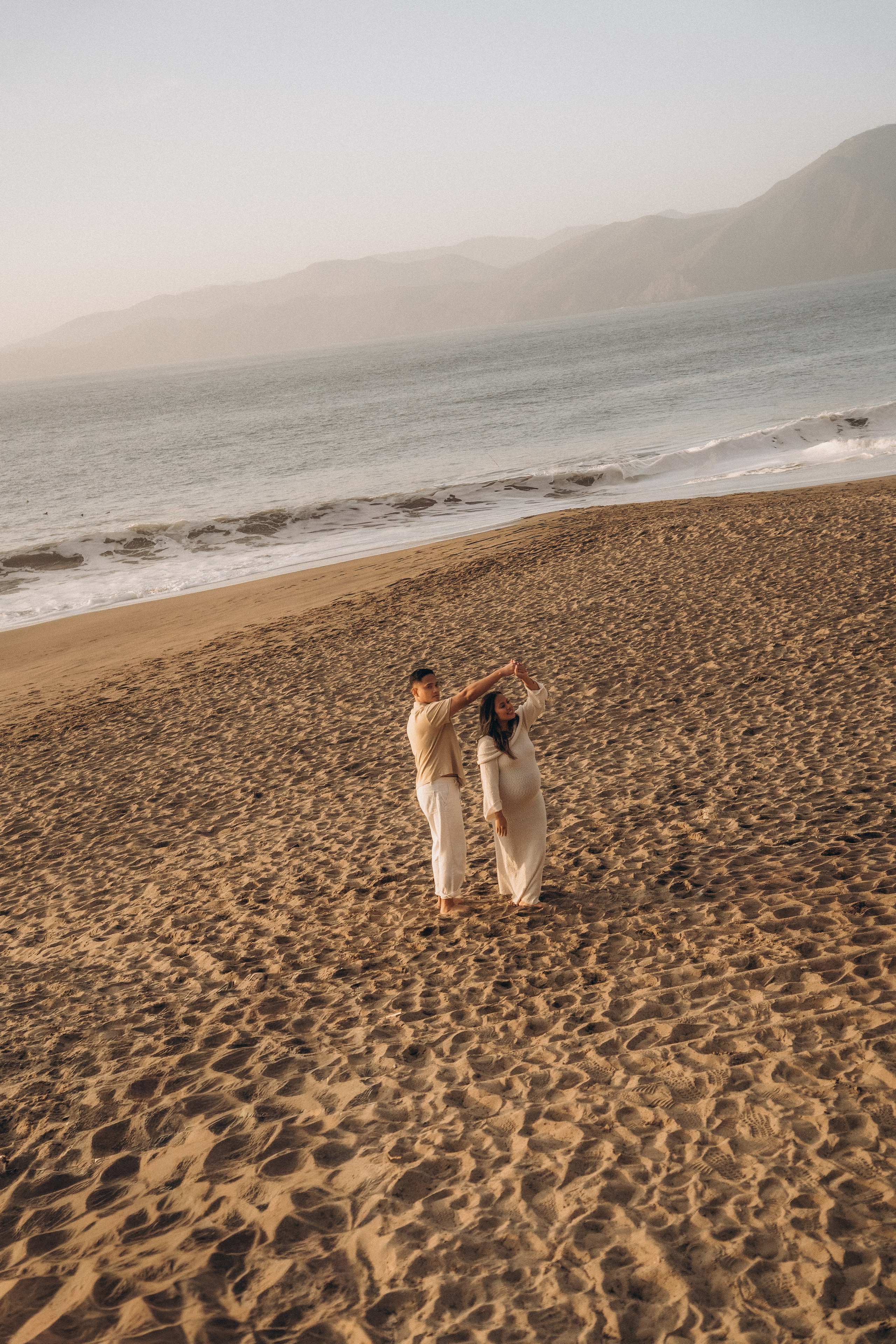 Maternity Session — Baker Beach