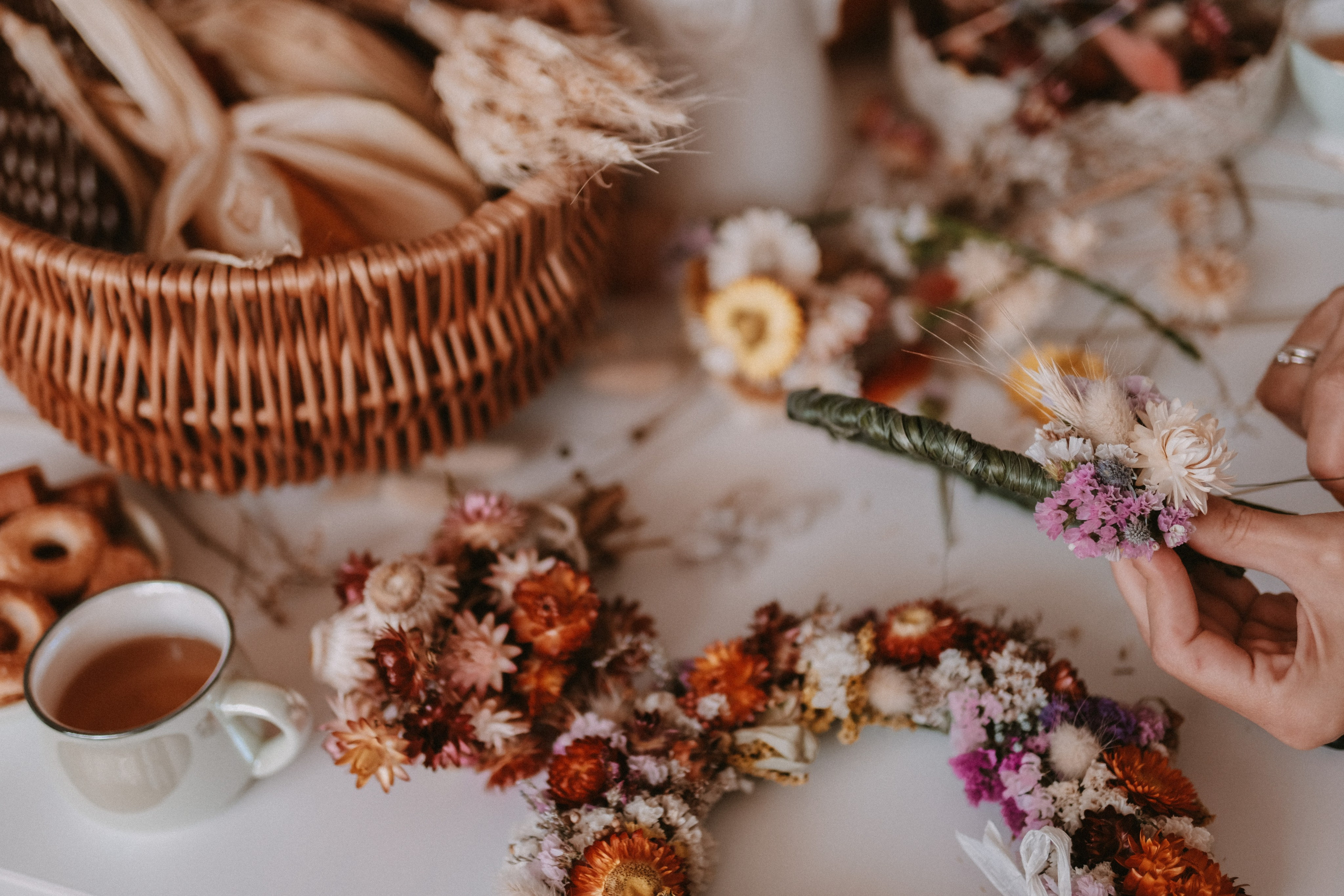 Floral Wreaths. Lens Captures Life
