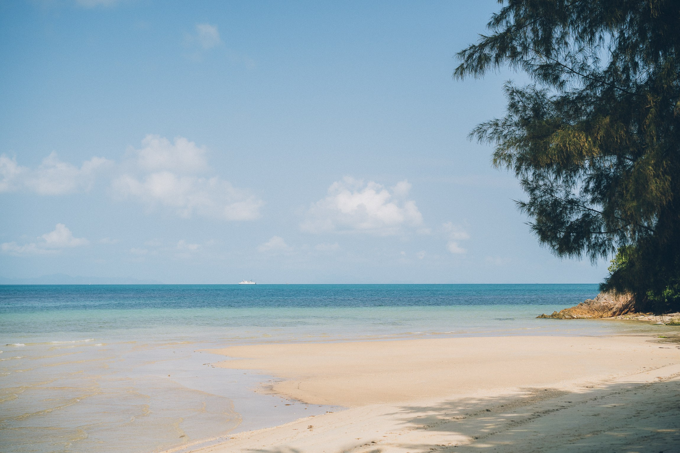 Lucie and Daniel. Buddhist blessing wedding Ceremony on Koh Samui, Thailand