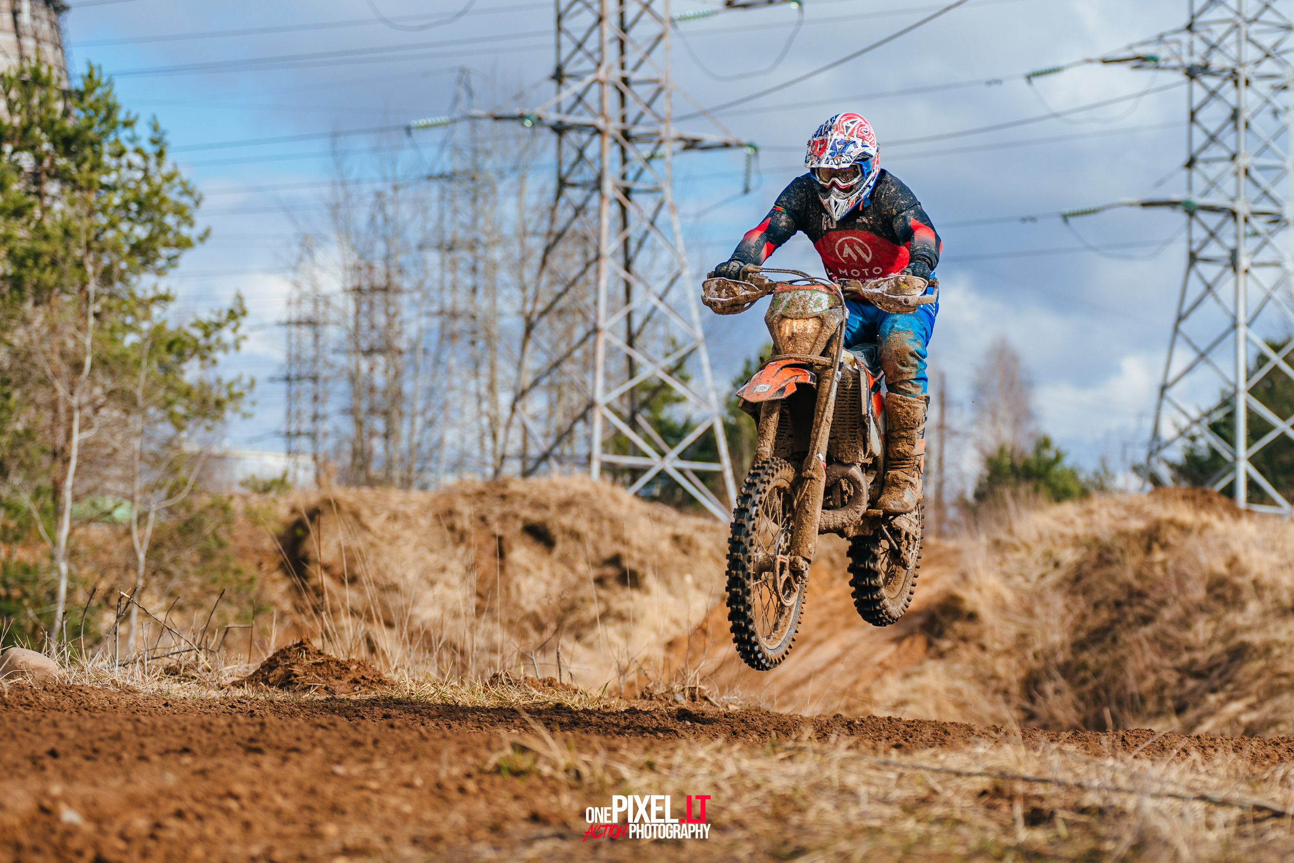 Motocross. OnePIXEL