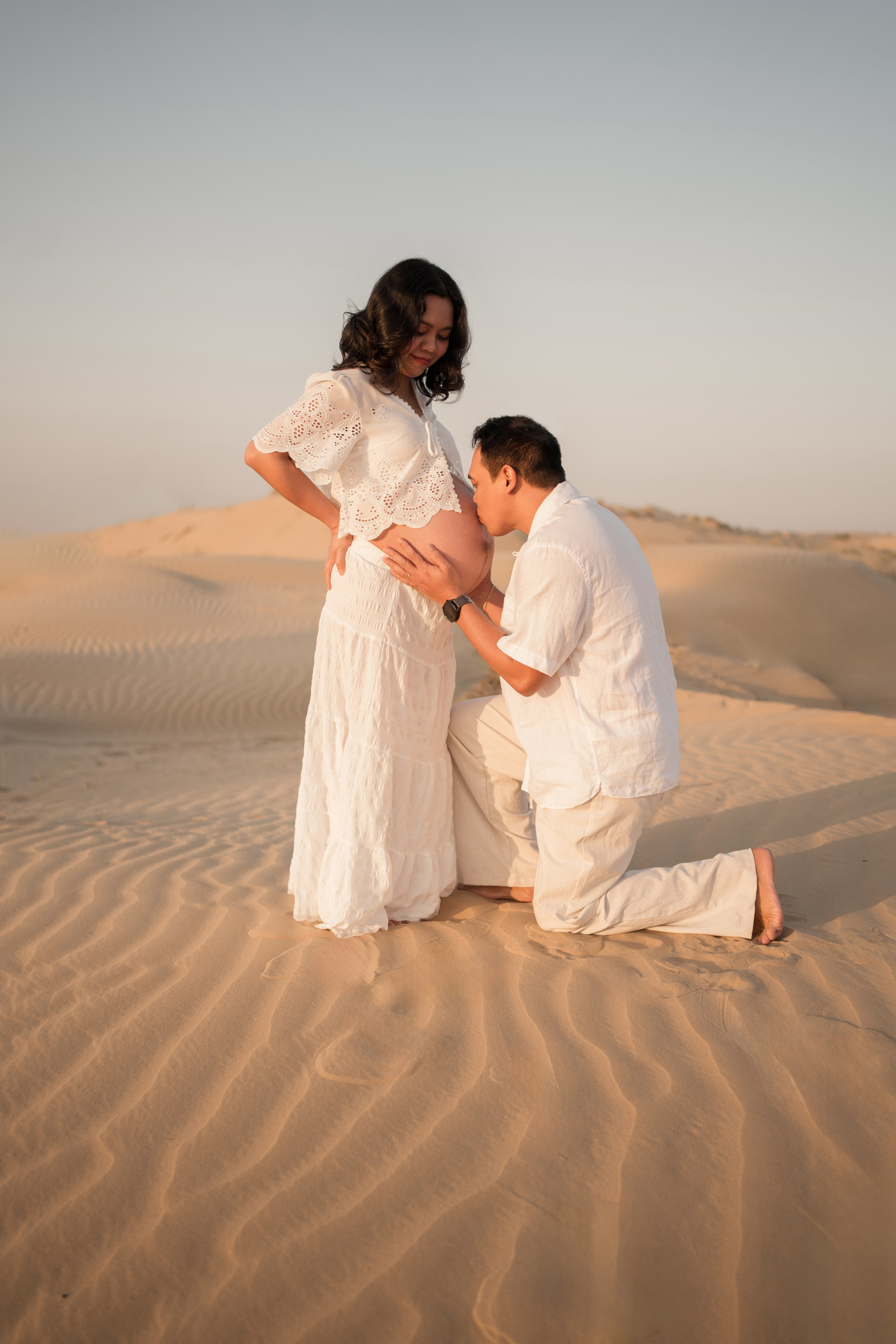 Desert sunrise. Angela Iakovleva — Family Photographer in Dubai