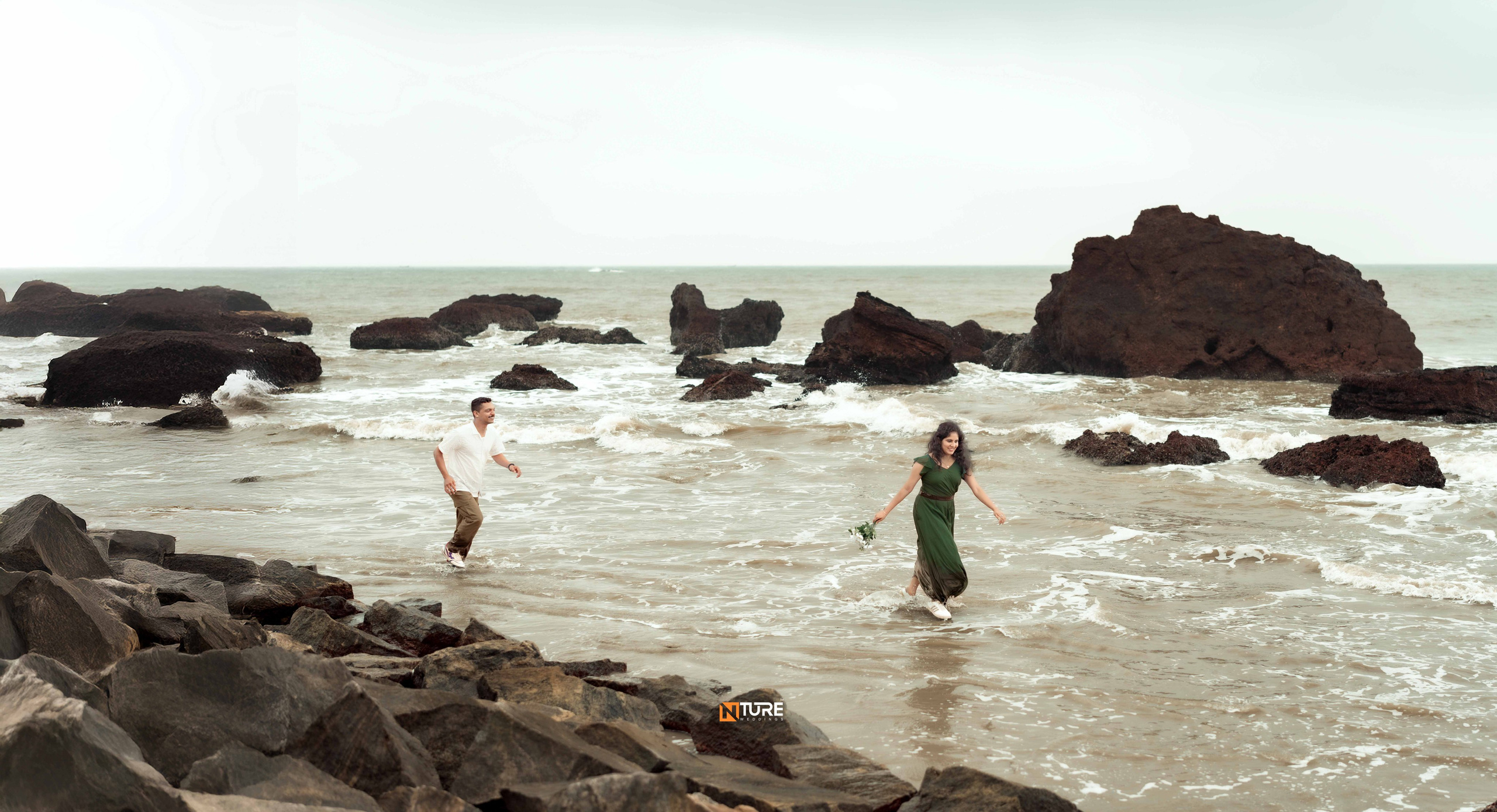 AKSHAY & ANAGHA SAVE THE DATE. NTURE WEDDING