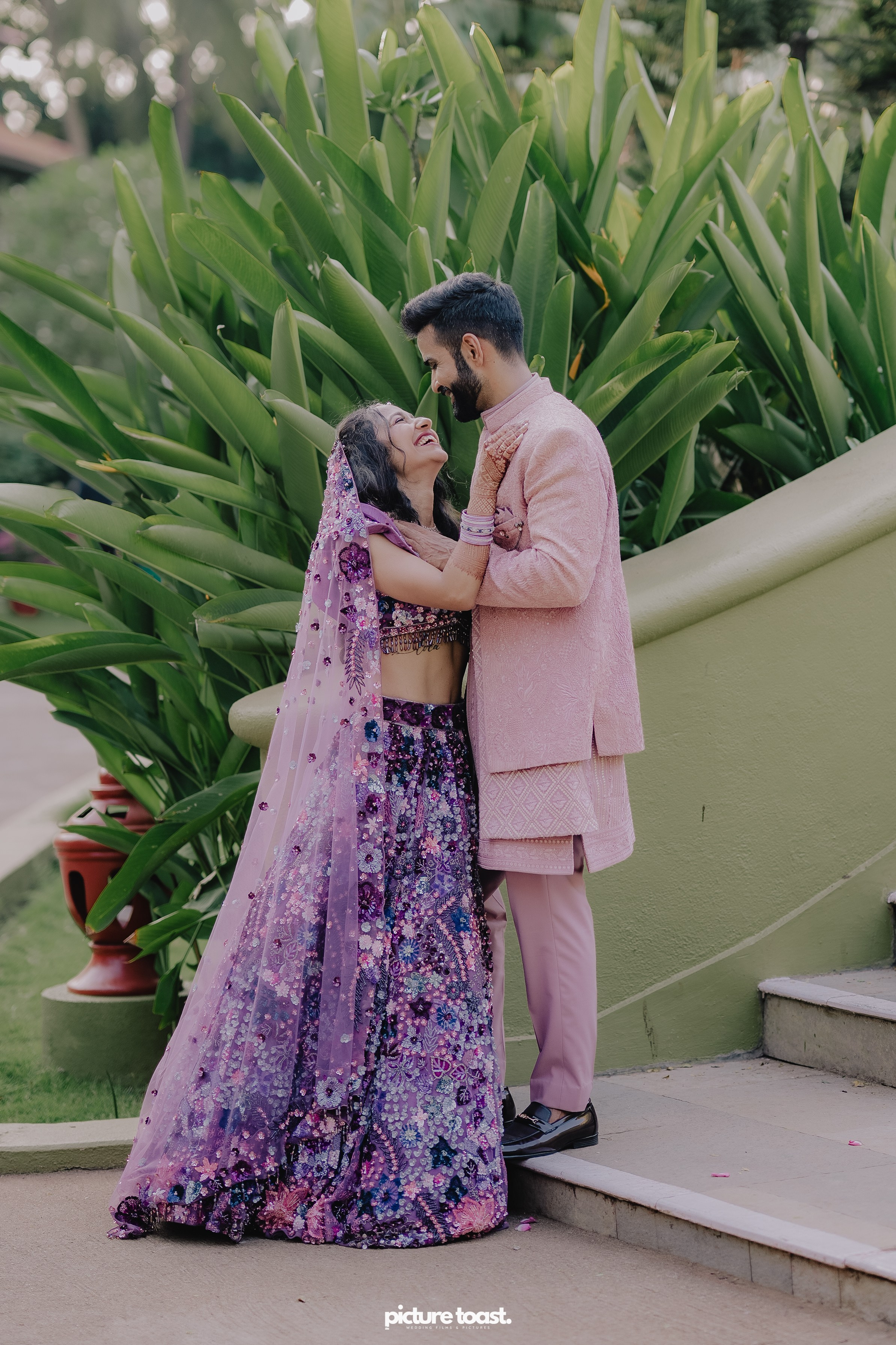 Varamala Ft. Barbie & Aneesh. Fine art Wedding Photographers in India & Canada