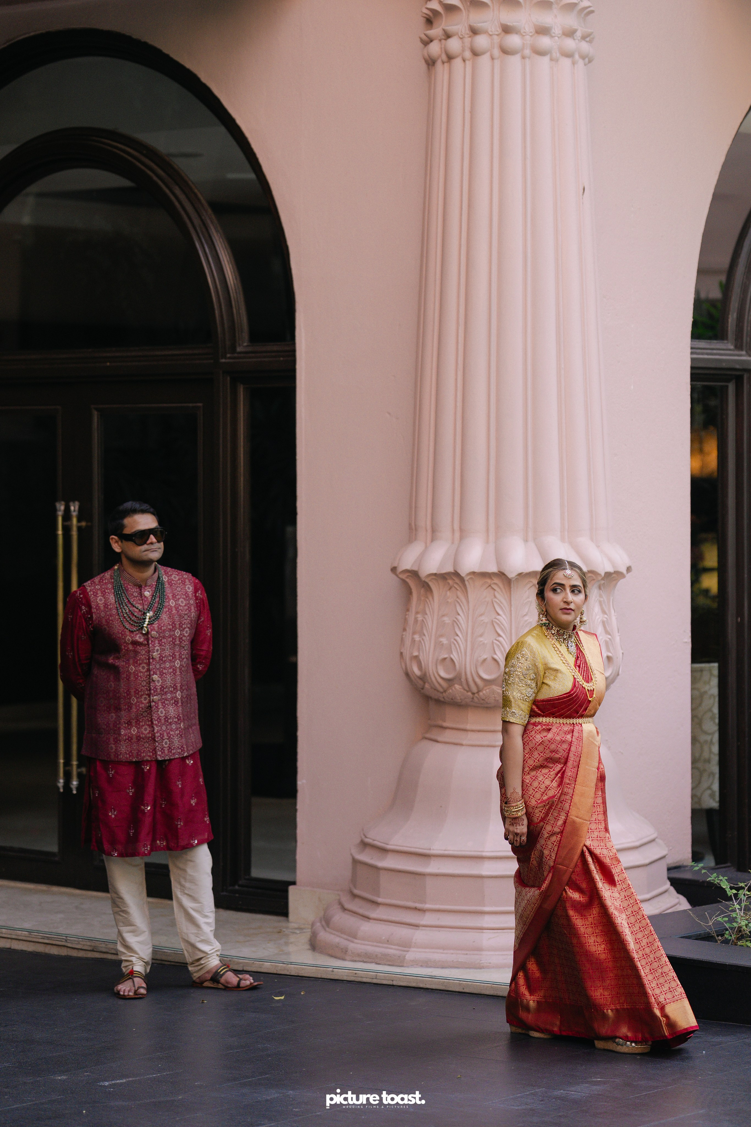 South Indian Wedding Ft. Aashna & Rajiv. Fine art Wedding Photographers in India & Canada