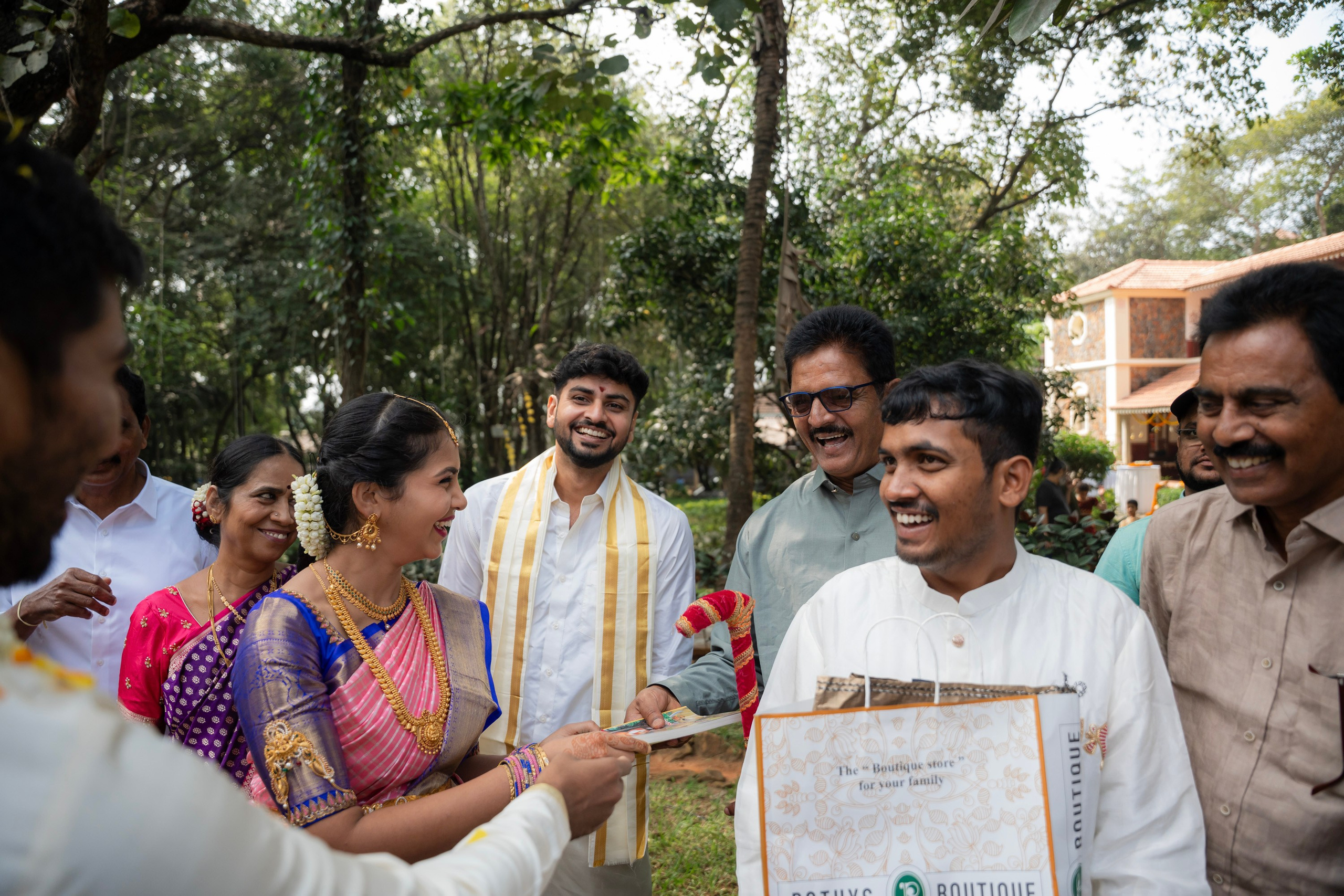 Samyuktha & Manoj, Tamil and Telugu Wedding at Angana Courtyard, Bangalore | Truly Yours
