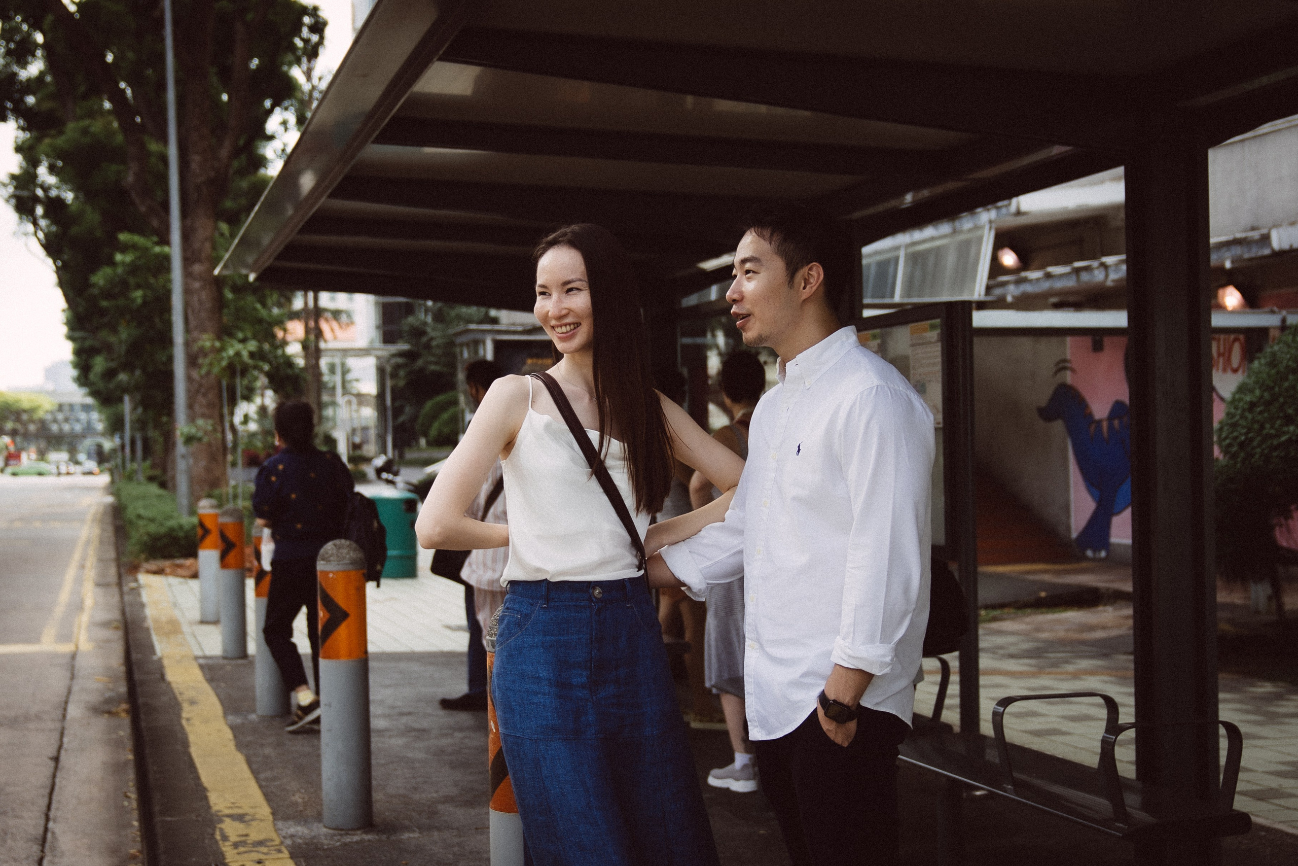 Love story. Dasha in Singapore