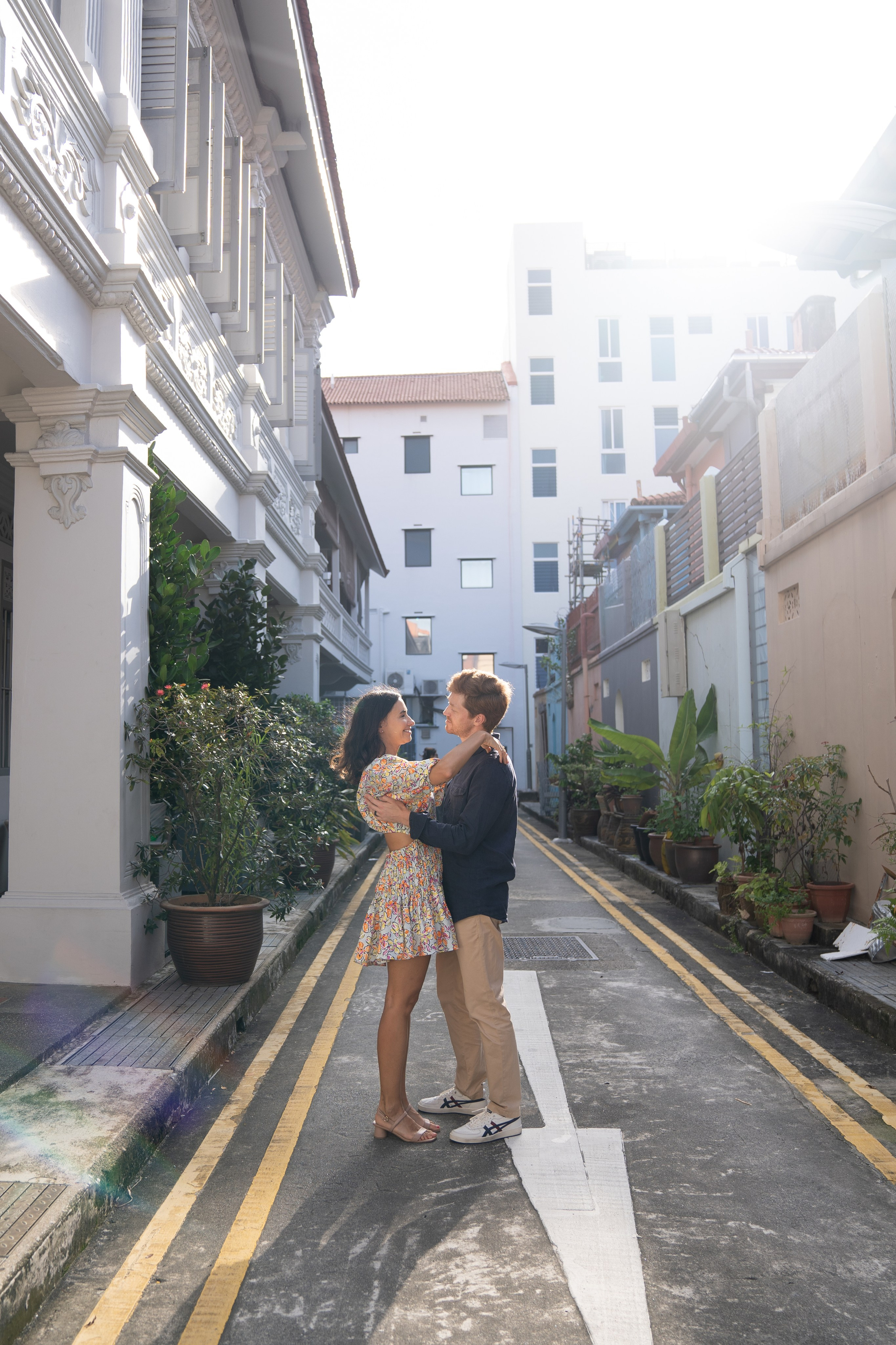 Love story. Dasha in Singapore