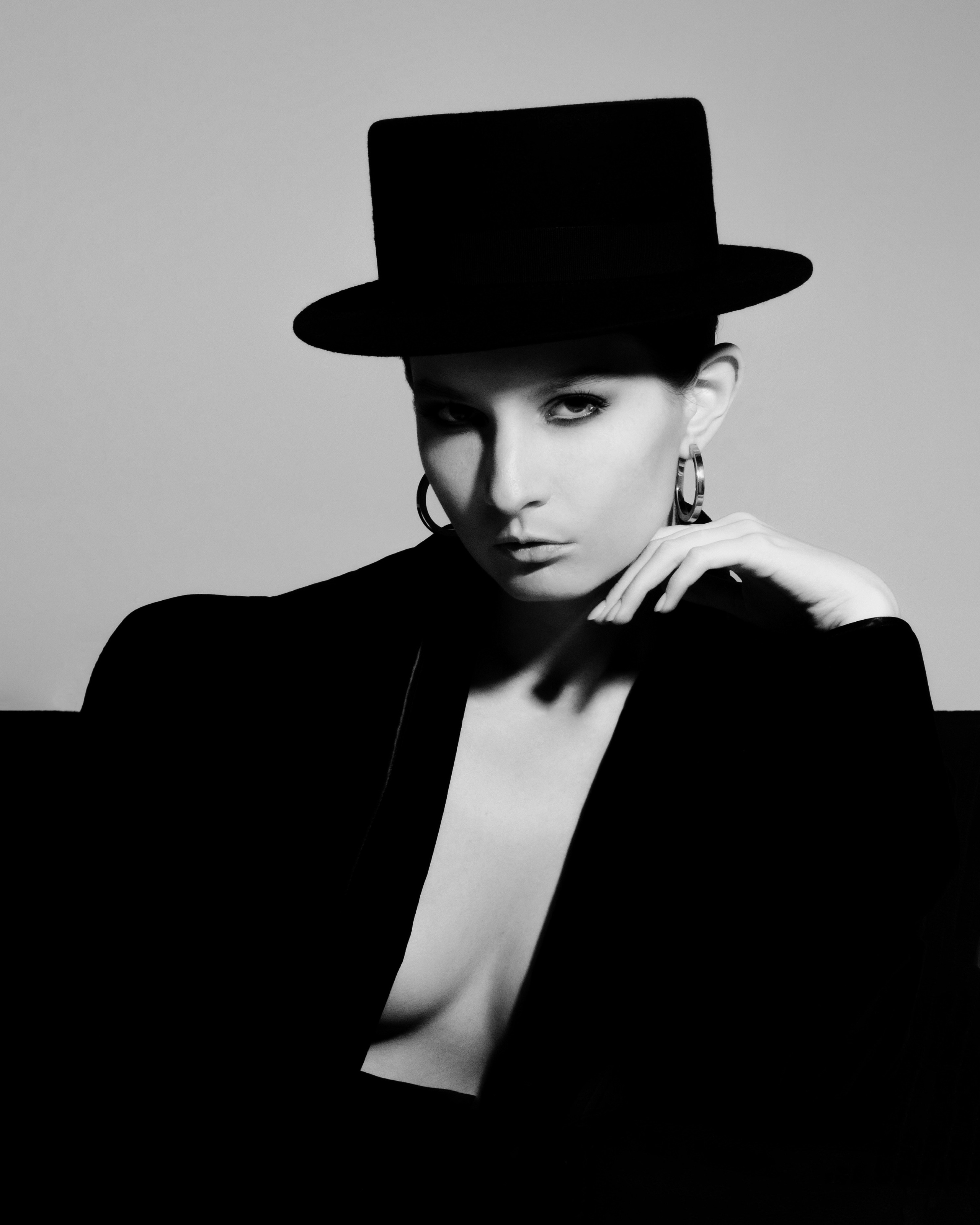 Personal shooting. Stylist