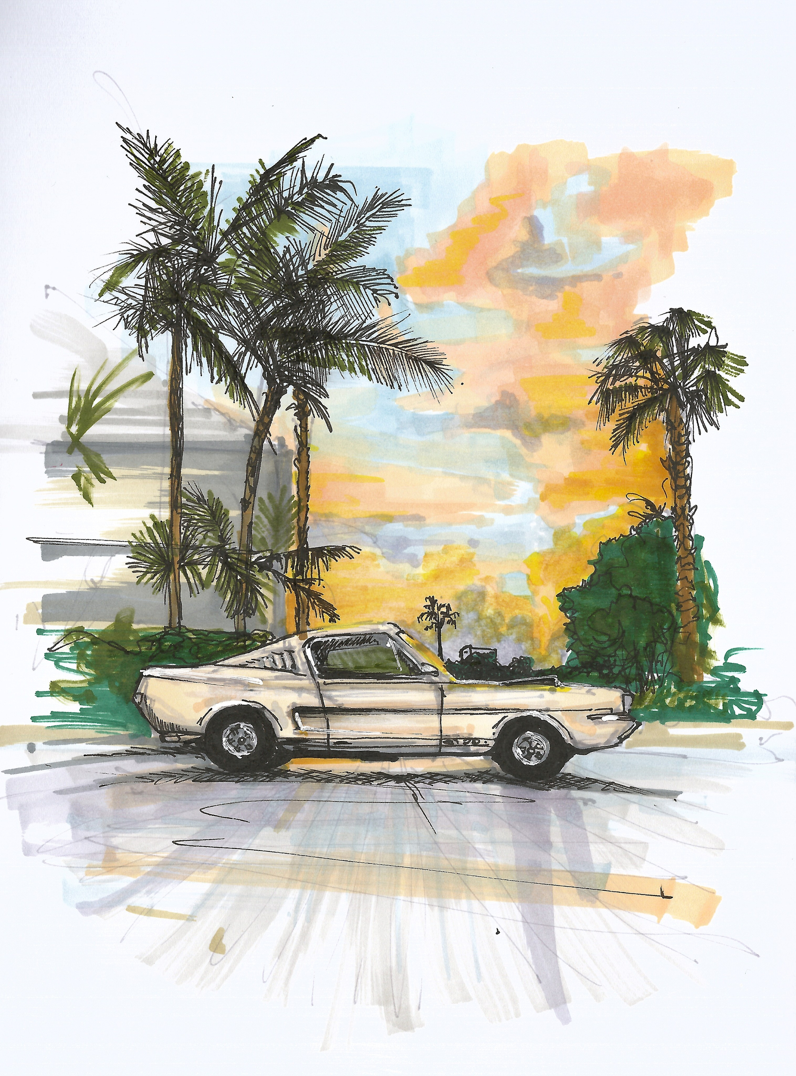 Urban views. Angelina Sorokopud. Artist in Strasbourg