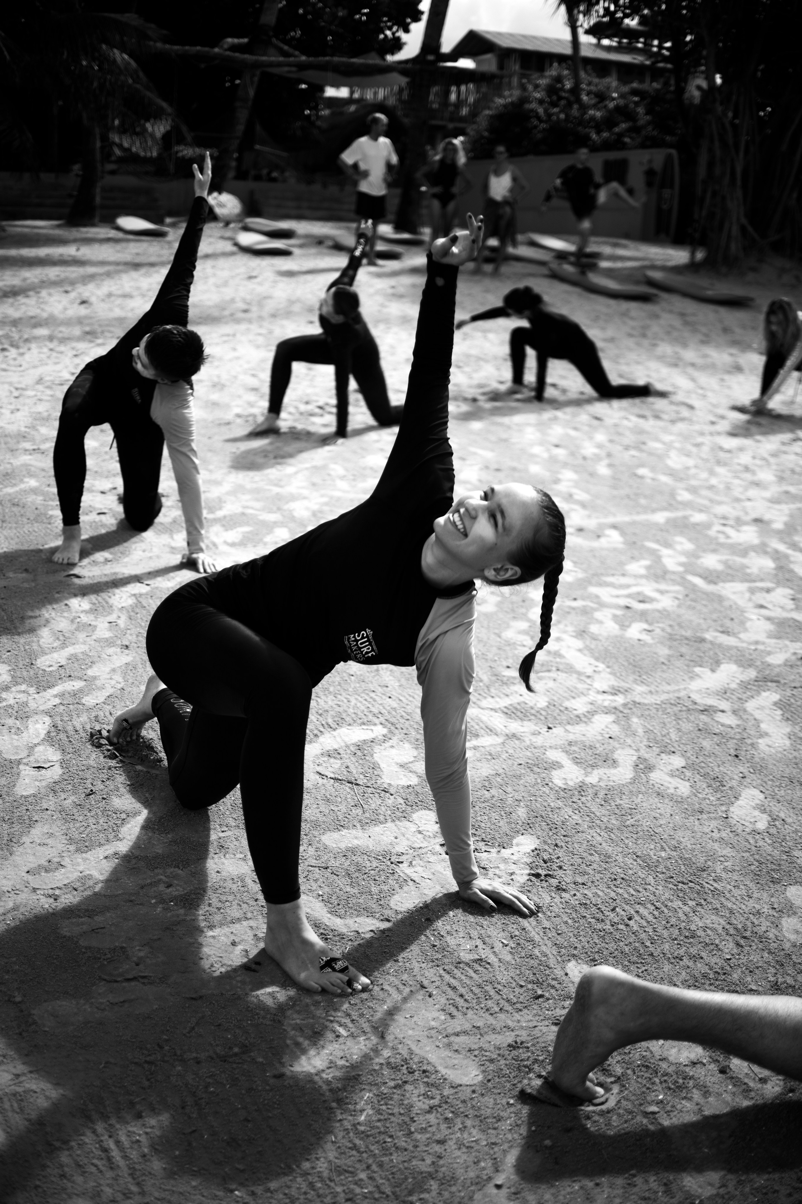 Surfcamp Black&White. Photographer Sri Lanka