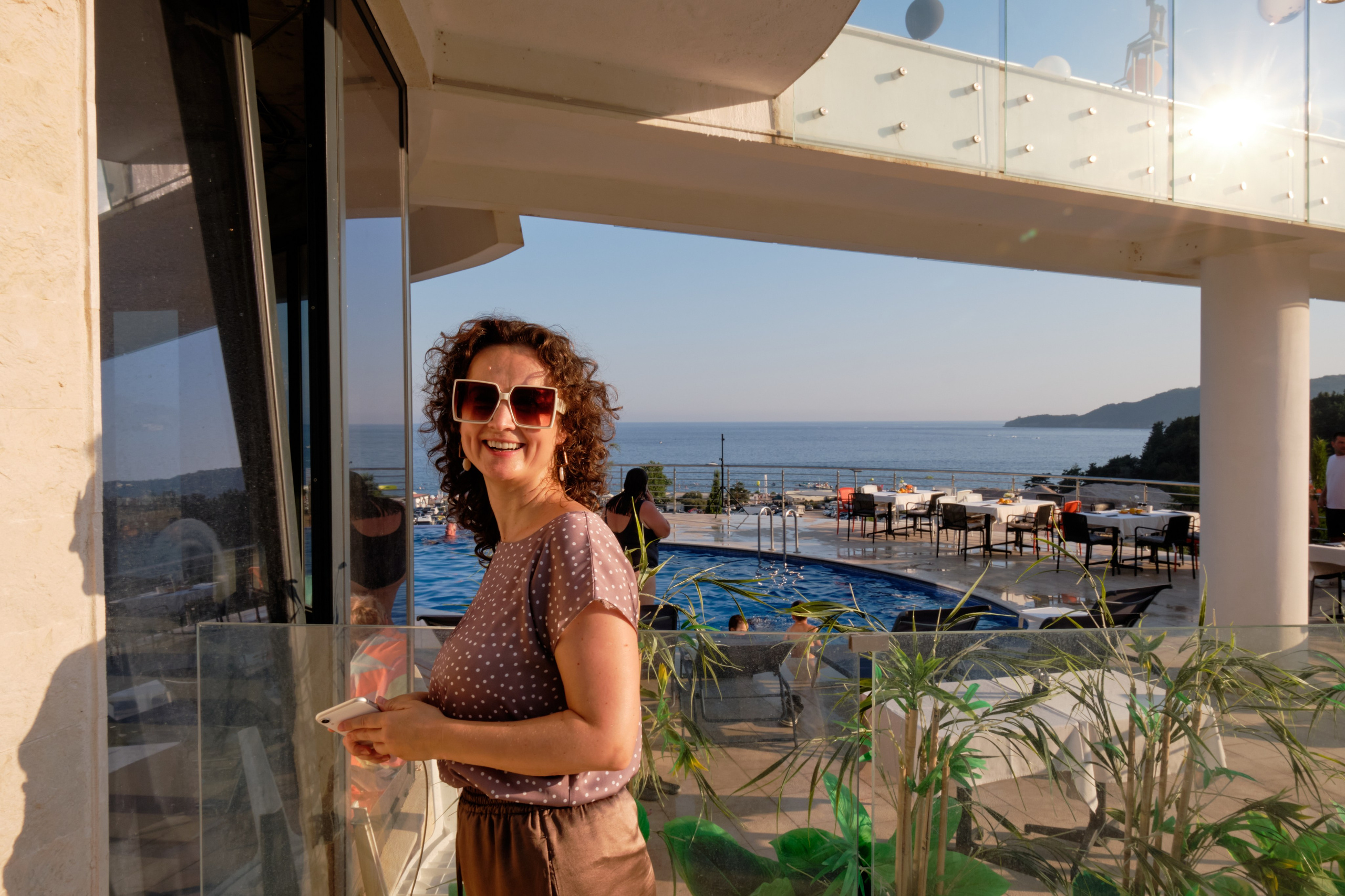 Photo report from the Zebra Restaurant’s birthday celebration. Becici, Montenegro. Photographer, photo artist Alena Novgorodtseva