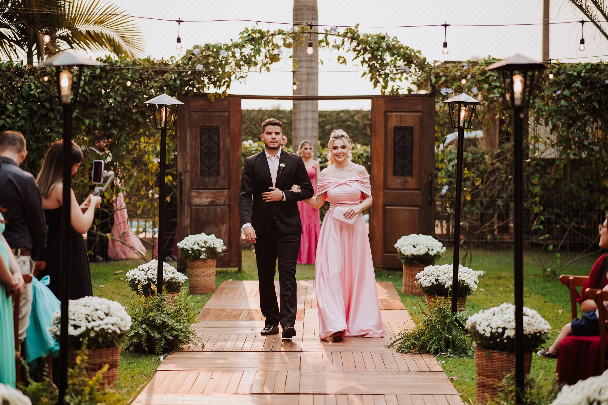 Casamento Lana e Rodrigo. Início