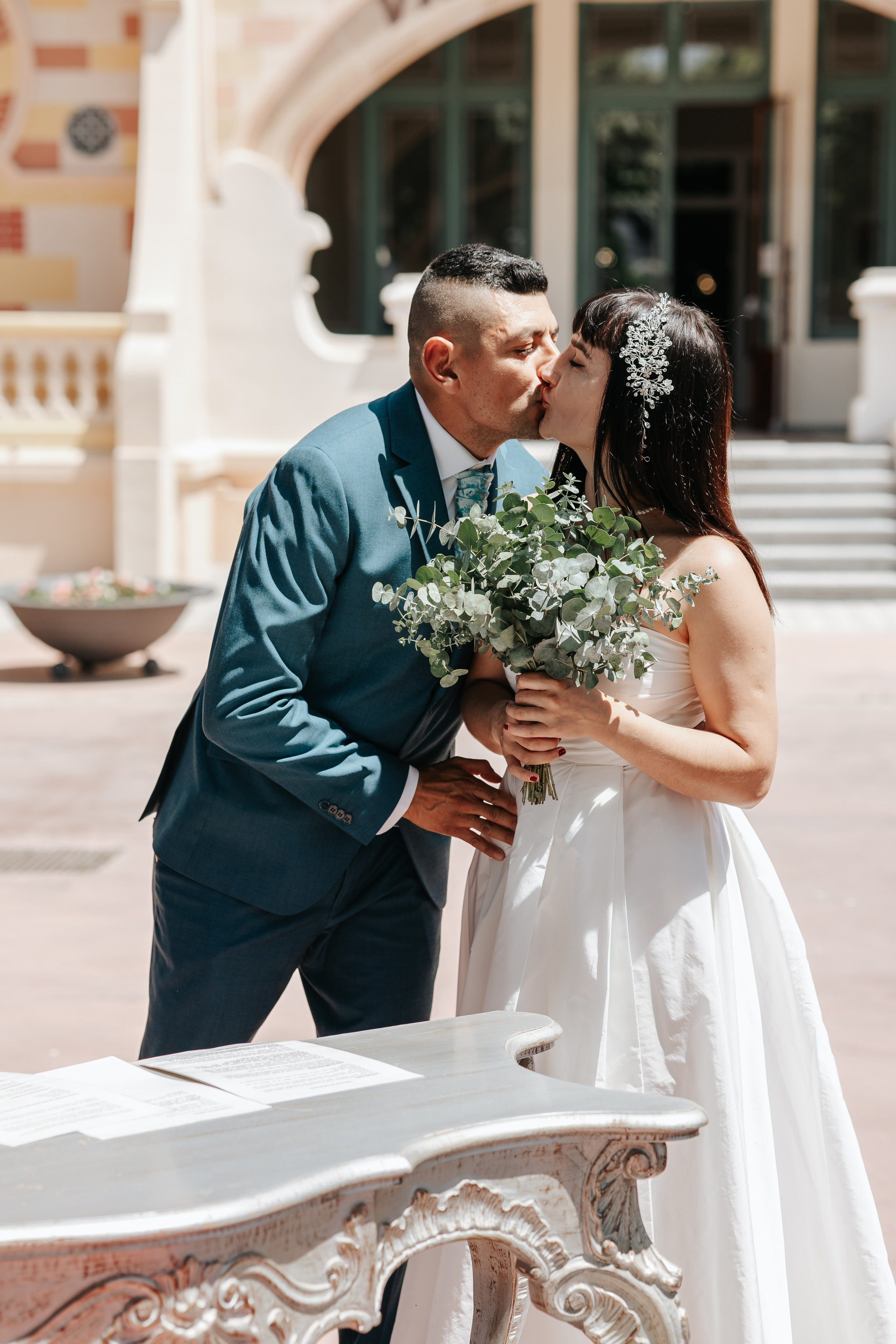 Silvia+Carlos, 31.5.2025, Balneario Vichy Catalan. Fotógrafa de bodas en Cataluña