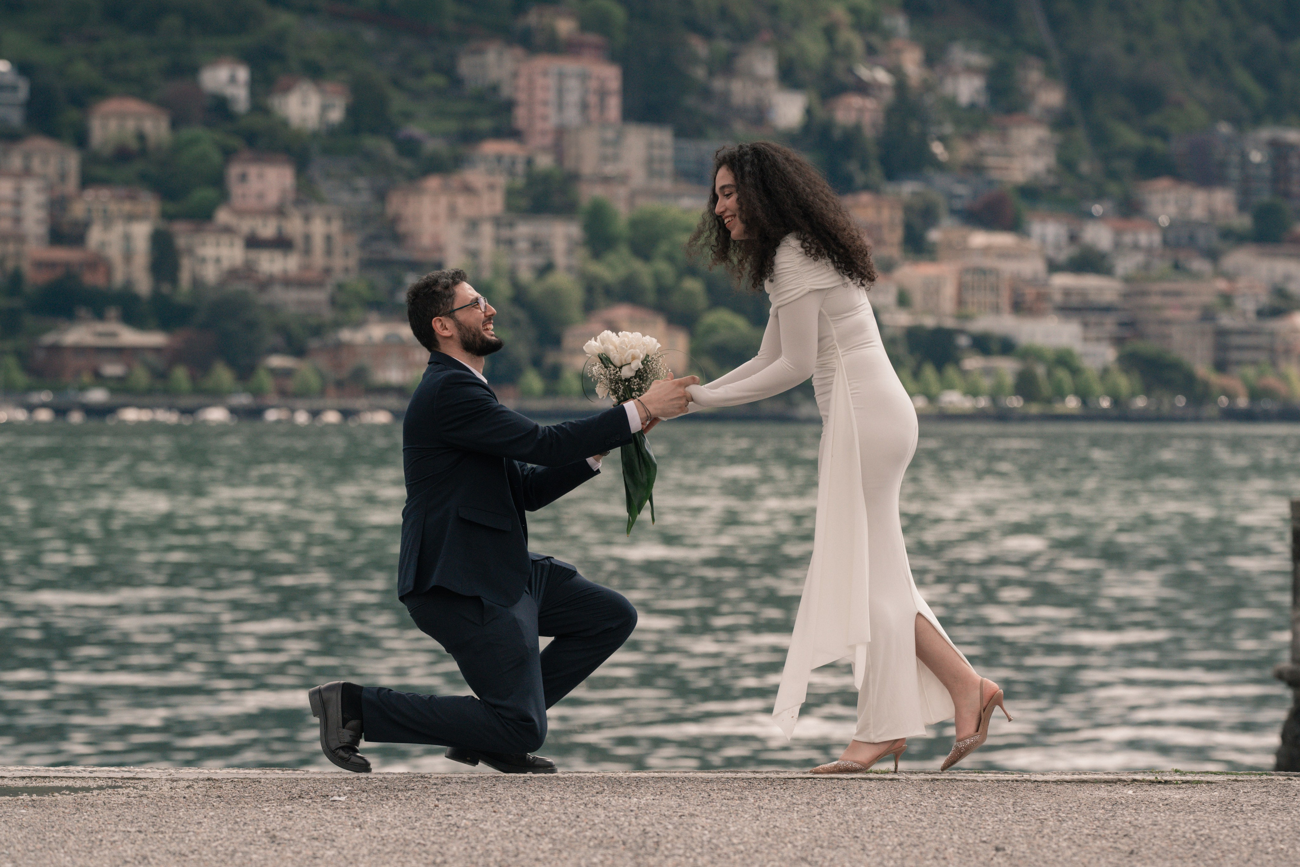Yesmine & Temim. Fotografo matrimonio Lago di Como Ferrari Media Production