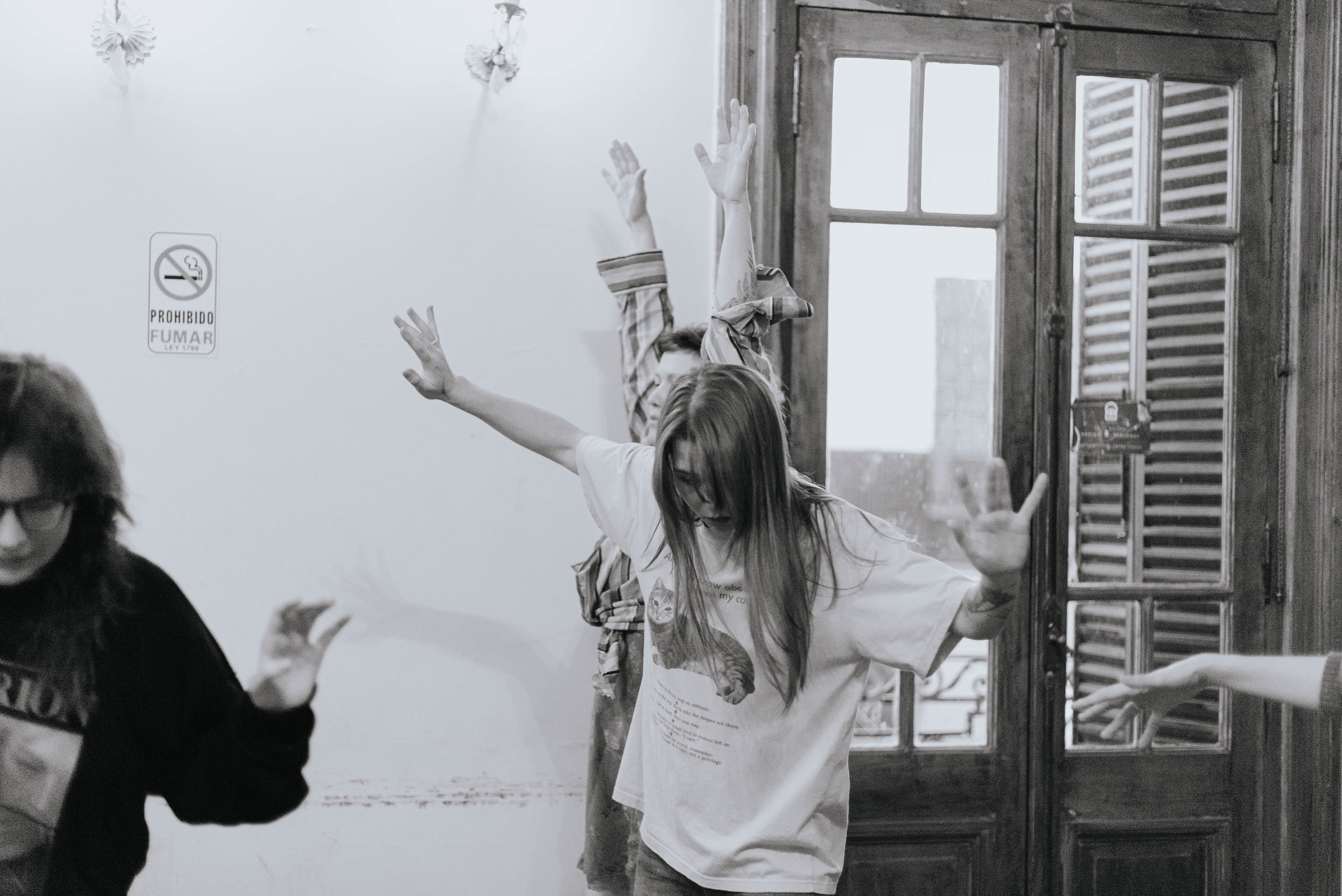 Репетиция @ojo.teatro. Photographer @elmirkami in the city of Buenos Aires