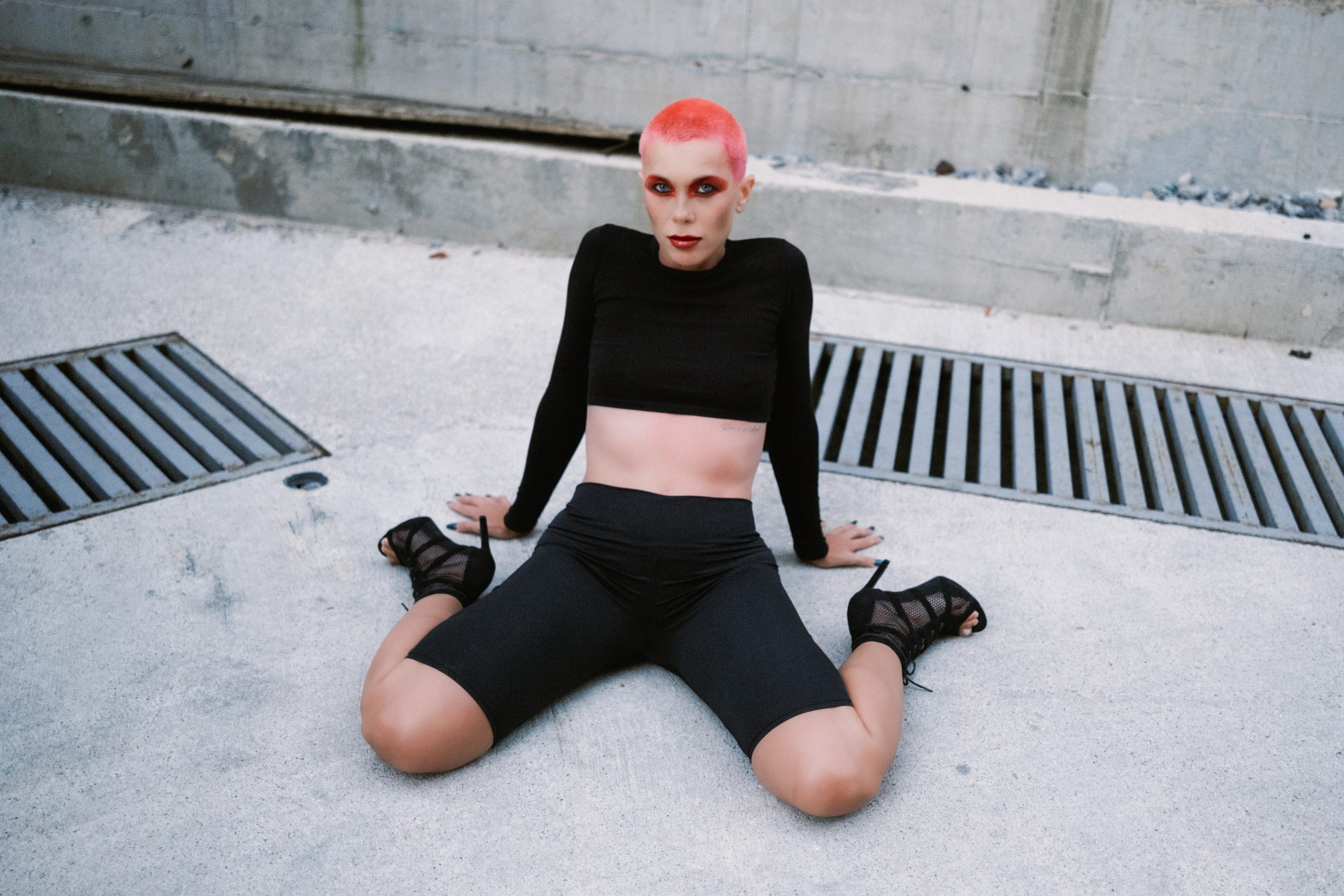 Black and Red. Creative photographer in Madrid Anna Dvorianskaia