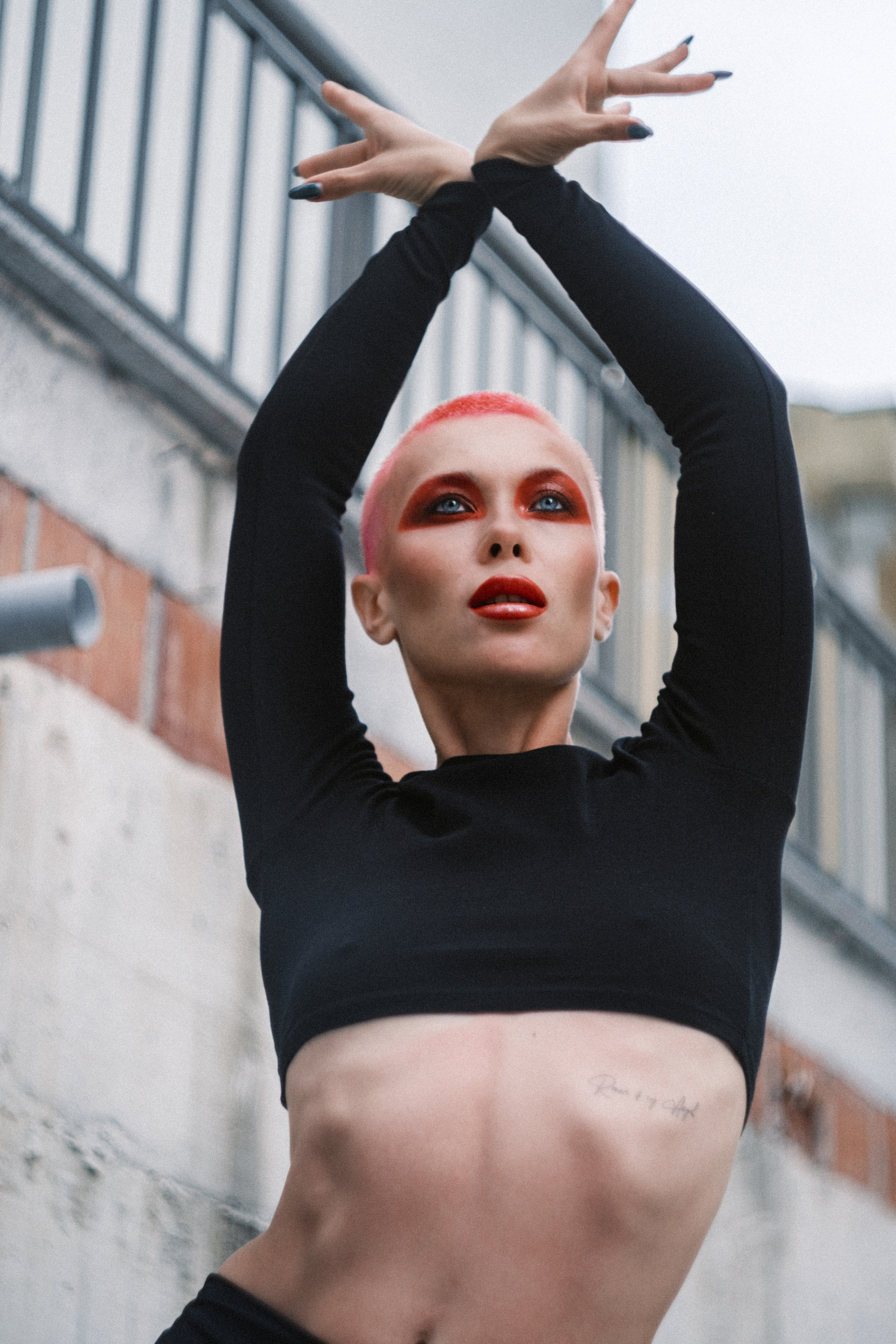 Black and Red. Creative photographer in Madrid Anna Dvorianskaia