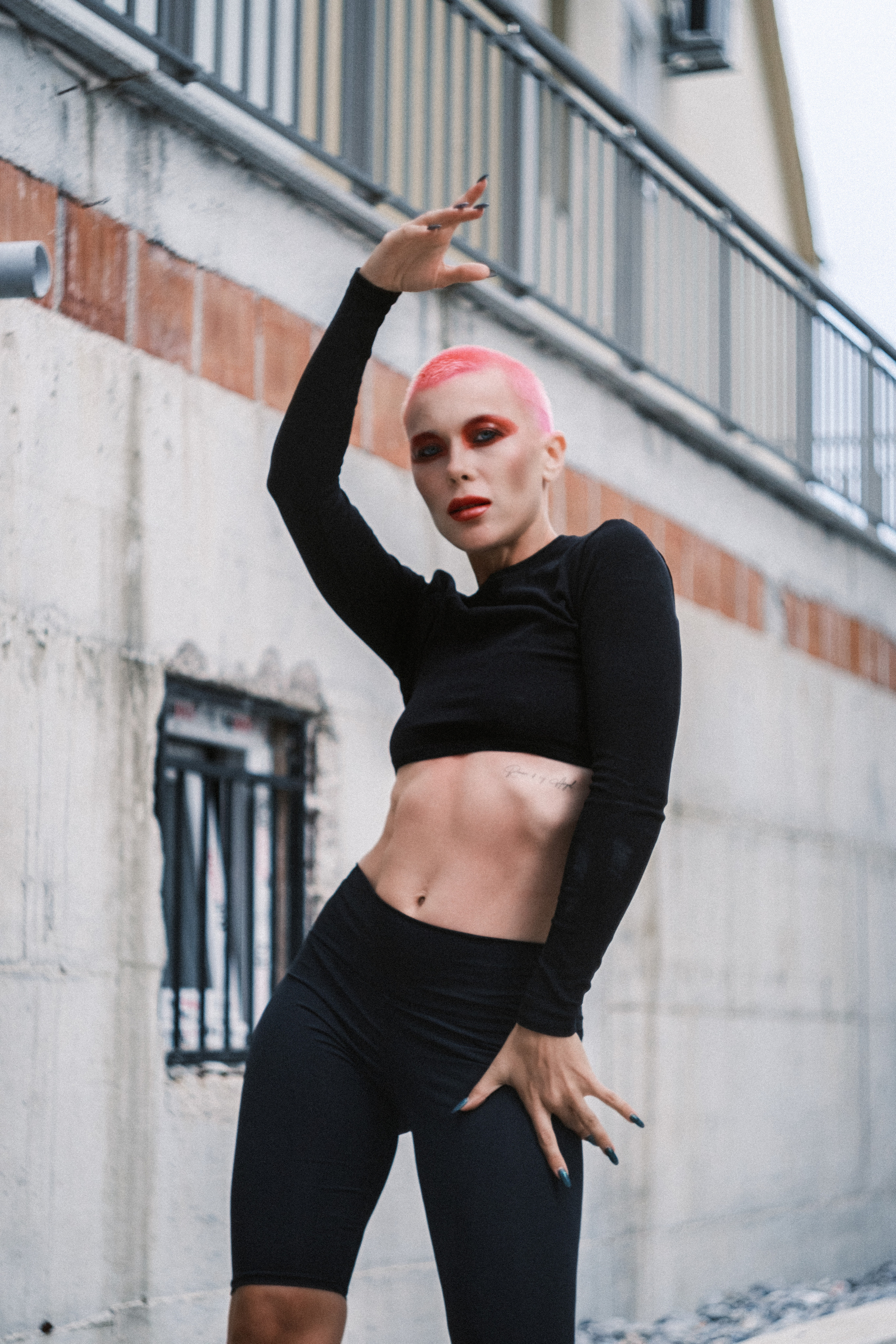 Black and Red. Creative photographer in Madrid Anna Dvorianskaia