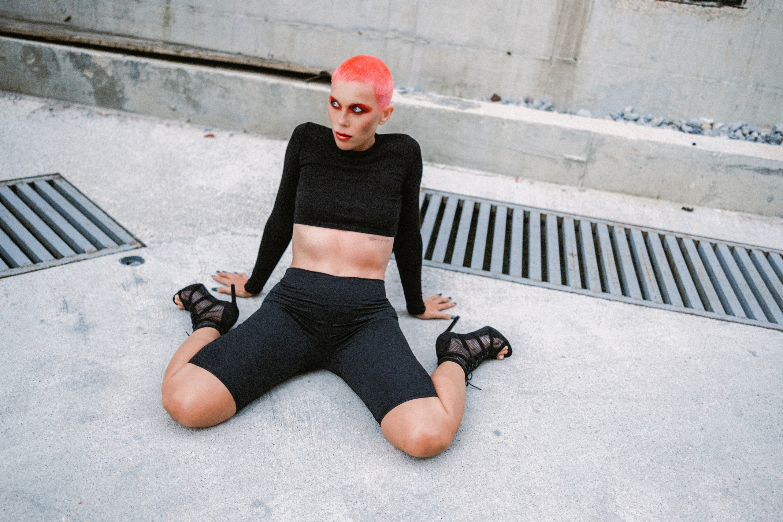 Black and Red. Creative photographer in Madrid Anna Dvorianskaia