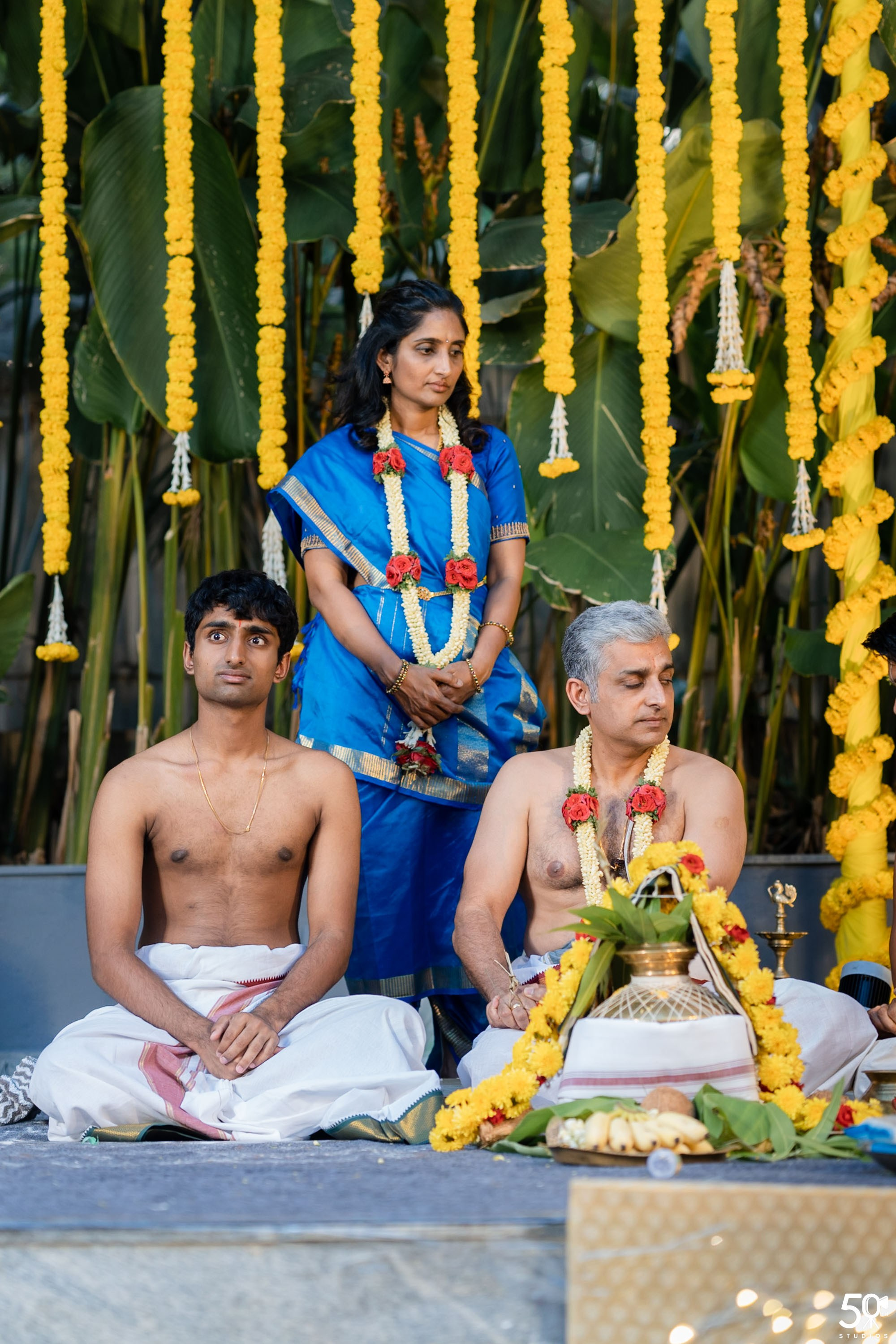 SANJAY AND SAKETH UPANAYANA. 50mm STUDIOS