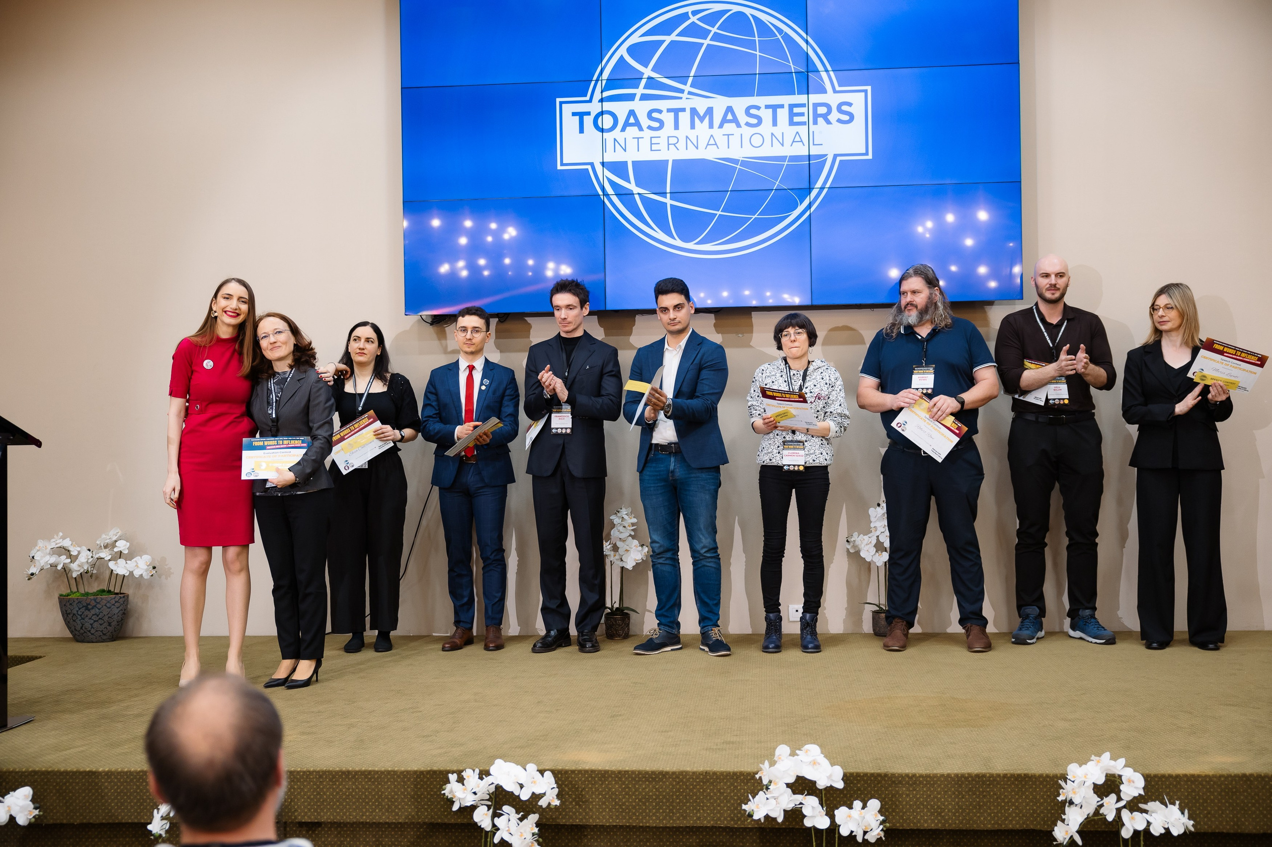 Toastmasters Conference. Marius Ciocan