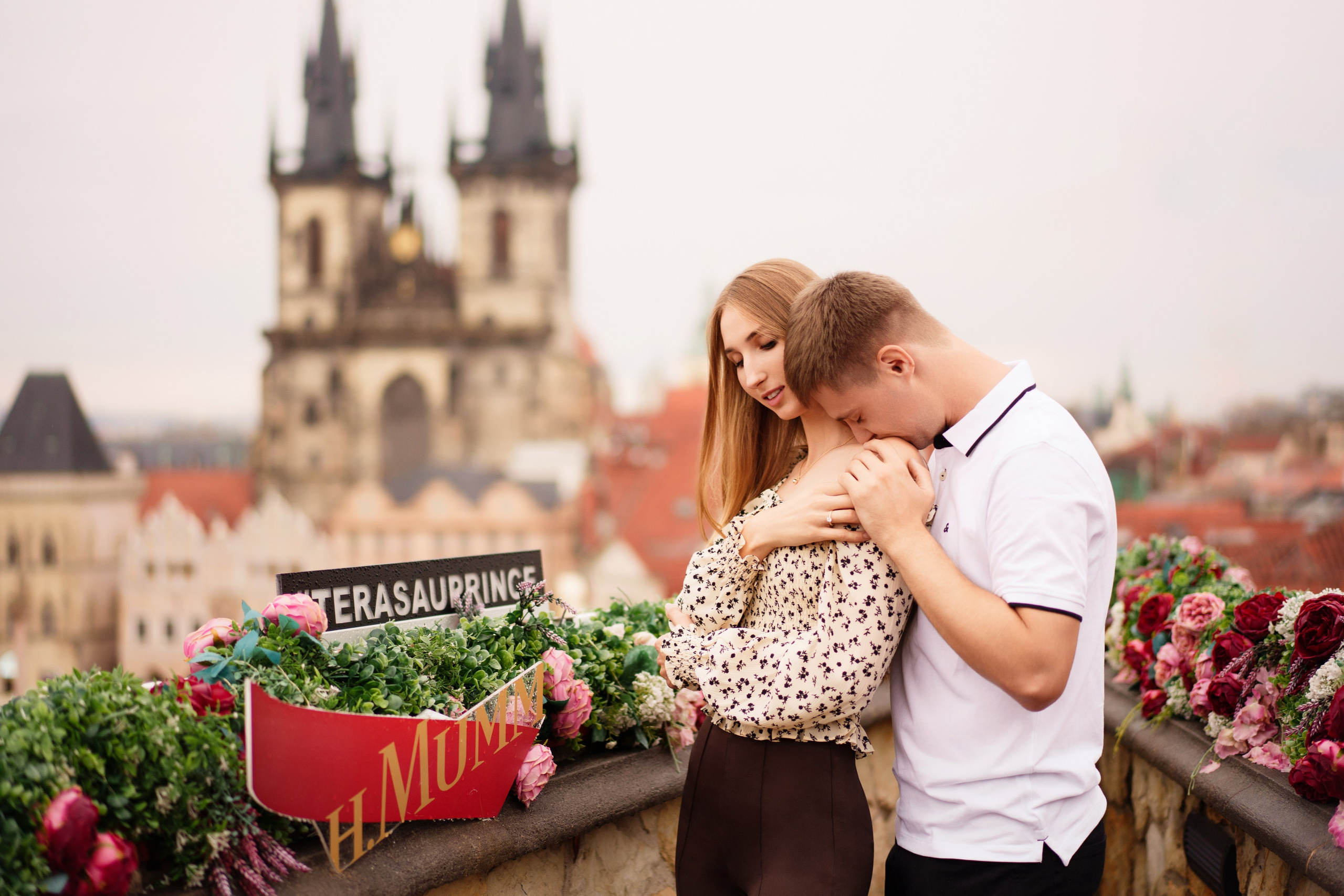 Влюблённые. Свадебный и семейный фотограф в Праге — Анастасия Белоконь