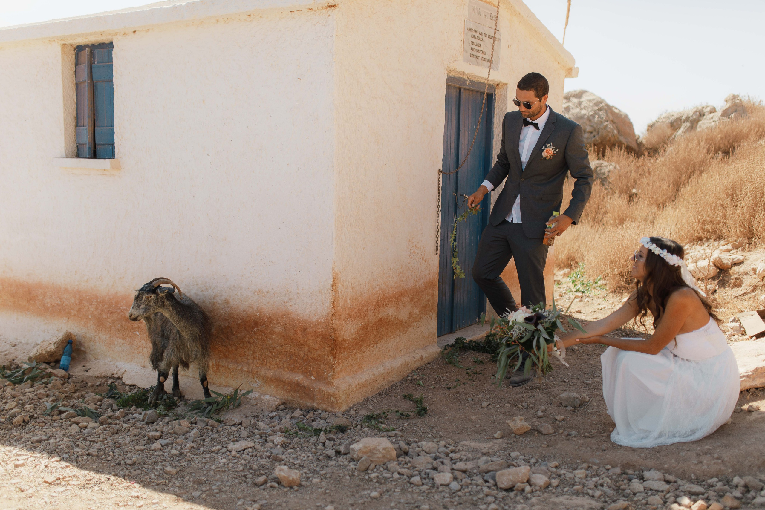 Marino & Steffi, Crete. Denny Savon — Photographer in Santorini | Weddings, Love Stories & Flying Dress