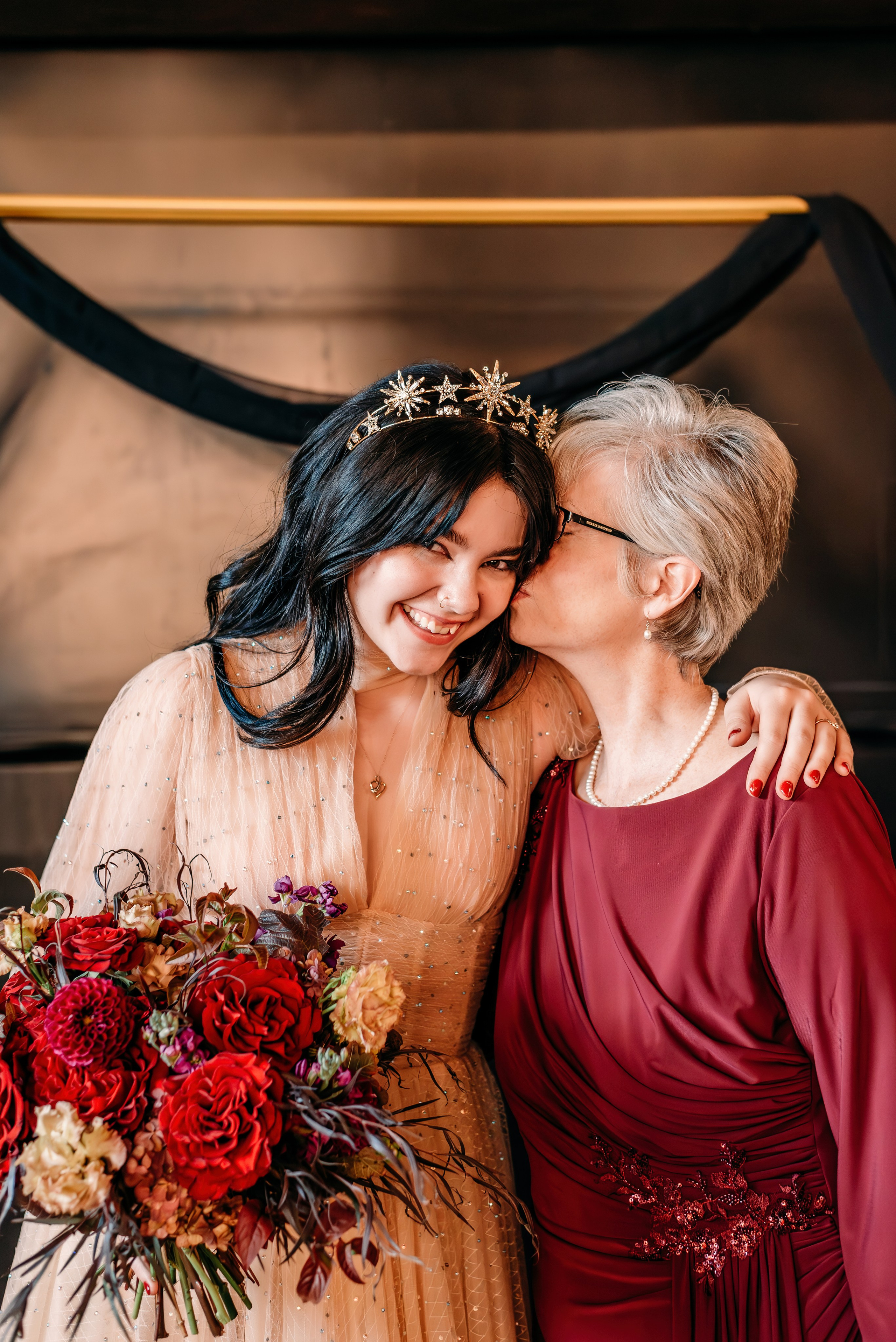 Bold & Dramatic Wedding at The Paper Mill on The Landing | Fort Wayne Wedding Photographer. Alexandria Danielle Photography | Fort Wayne & Indianapolis Wedding Photographer