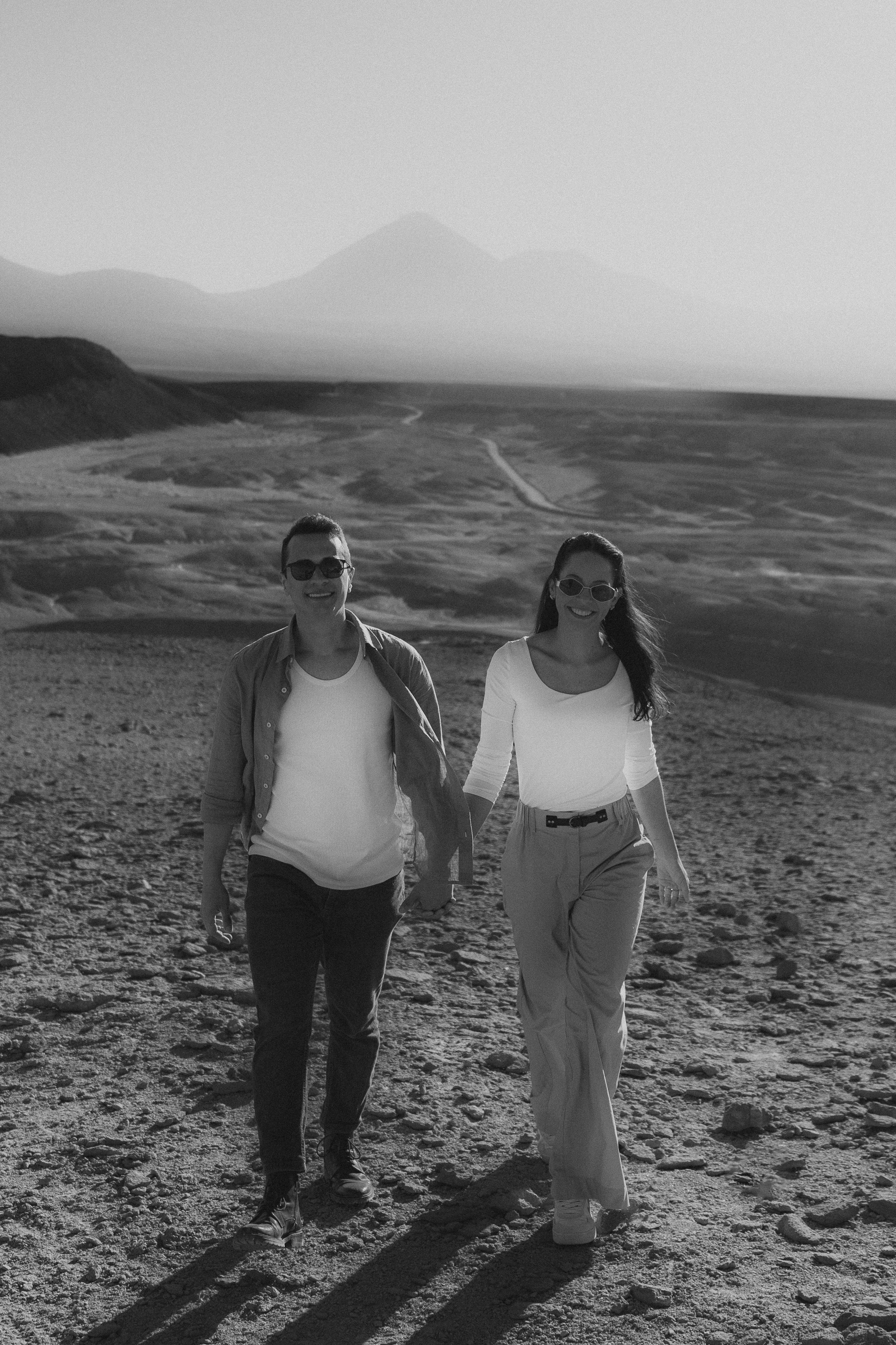 Sessão casual no Vale dos Cogumelos. Fotógrafo em San Pedro de Atacama