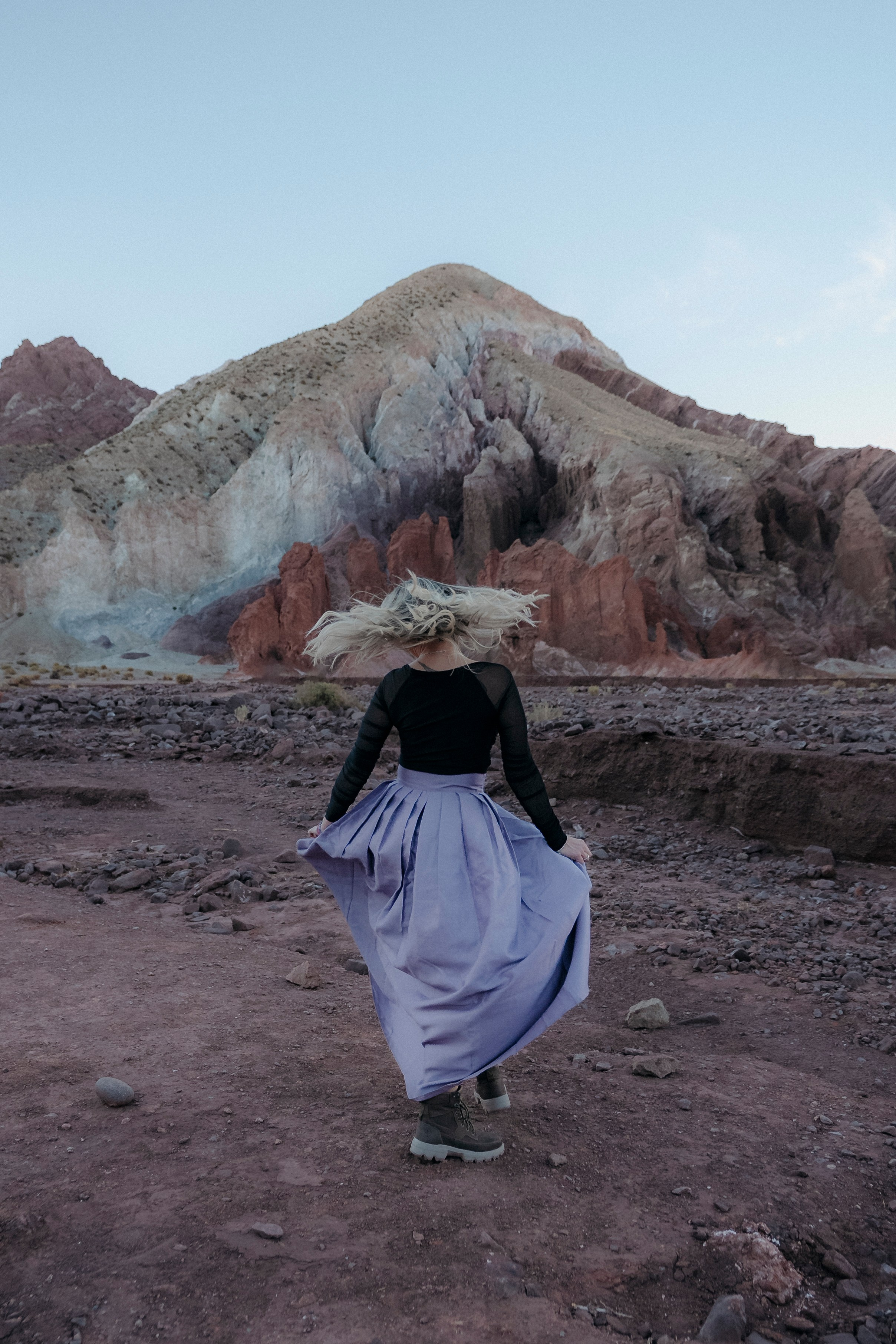 Vale do Arcoíris — Sessão individual. Photographer in San Pedro de Atacama